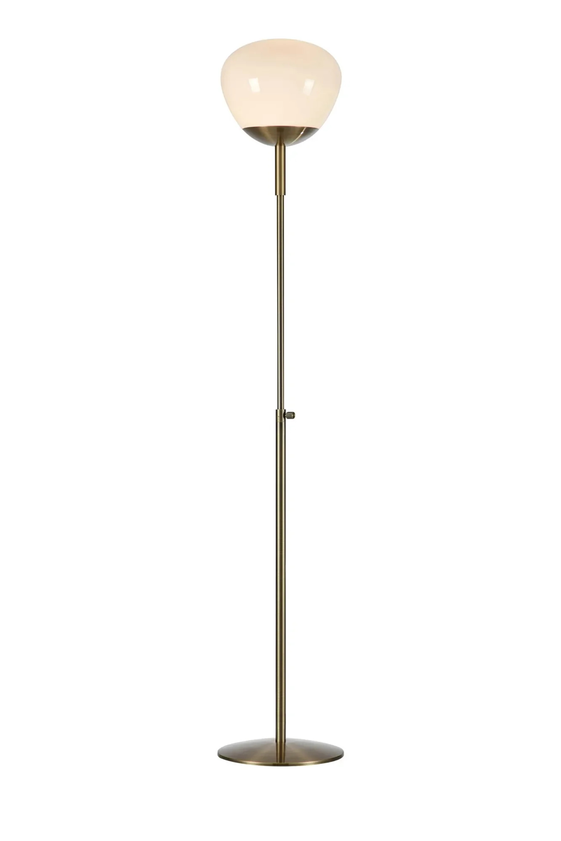 Levně MARKSLOJD Markslöjd Rise stojací lampa staromosaz