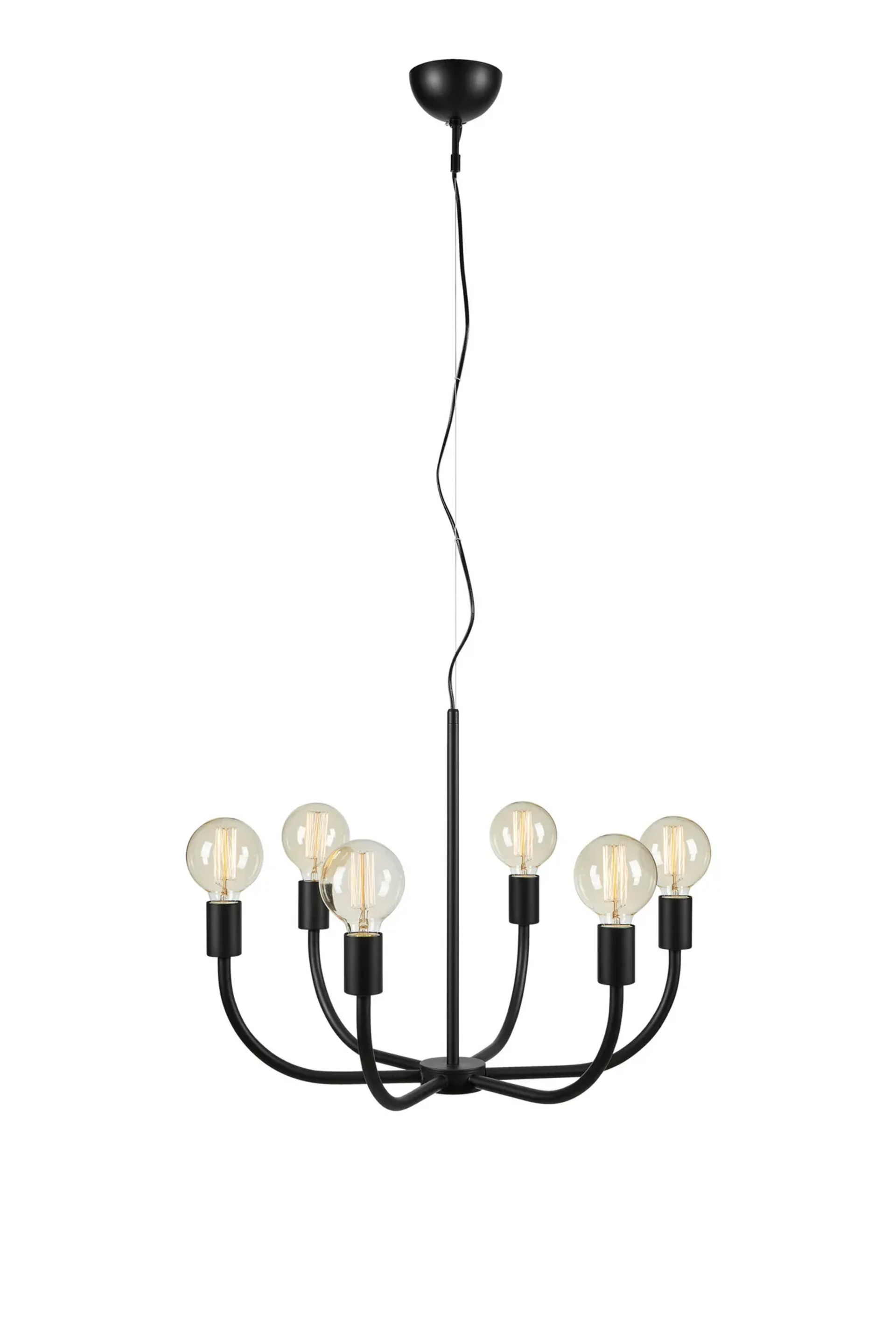 Levně MARKSLOJD Markslöjd Amistoso závěsné svítidlo černé 6 lamp