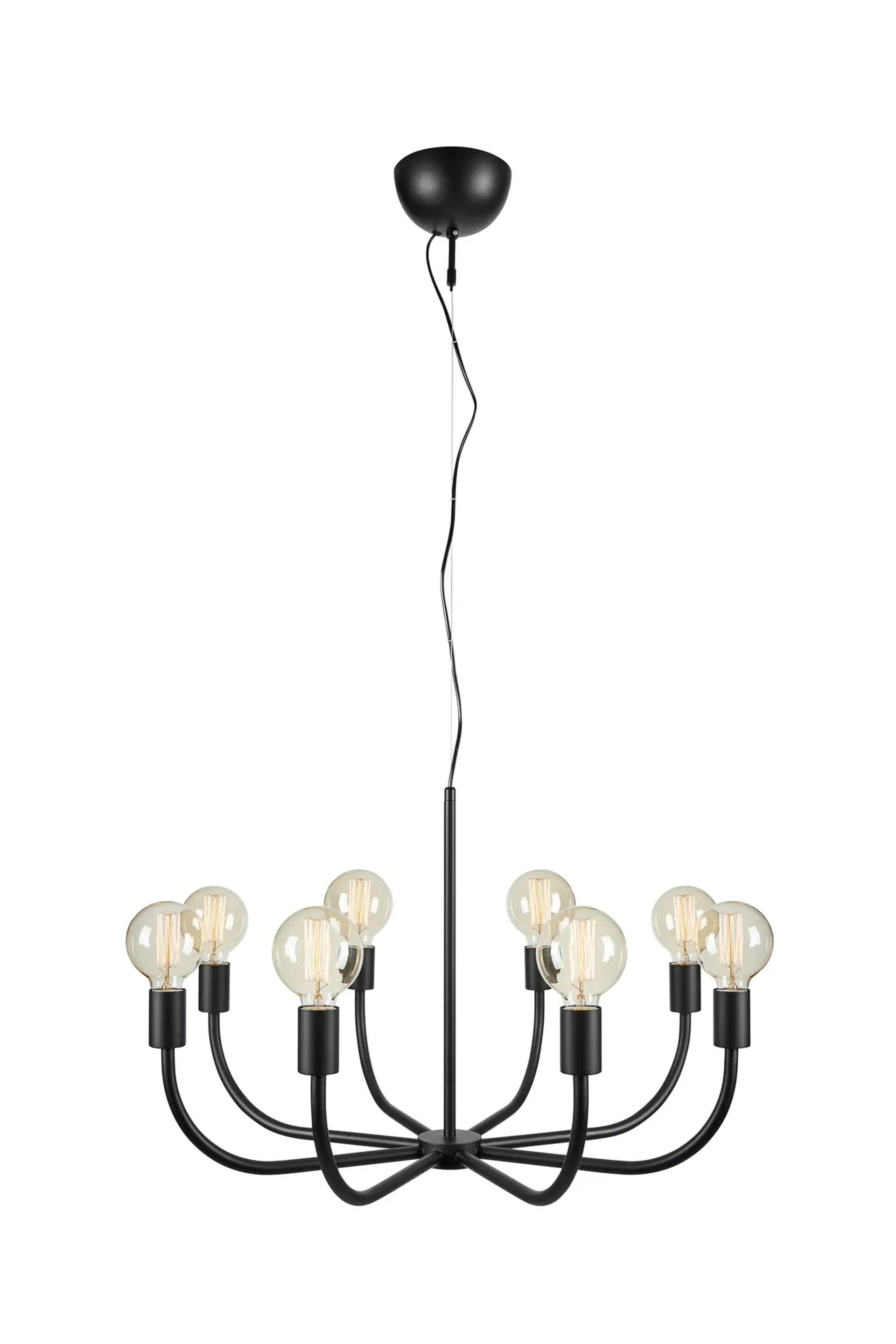 Levně MARKSLOJD Markslöjd Amistoso závěsné svítidlo černé 8 lamp