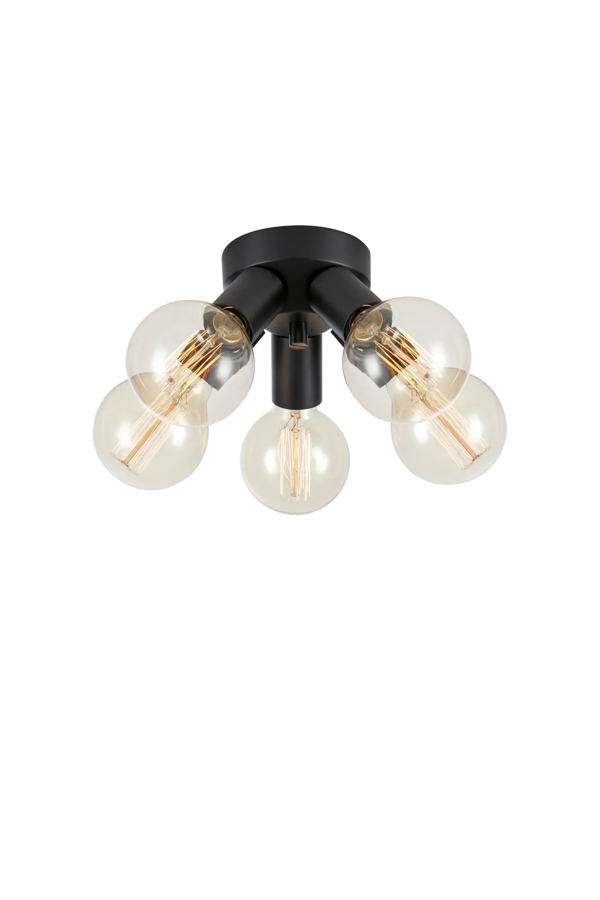 Levně MARKSLOJD Markslöjd Mazzo stropní svítidlo černé 5 lamp