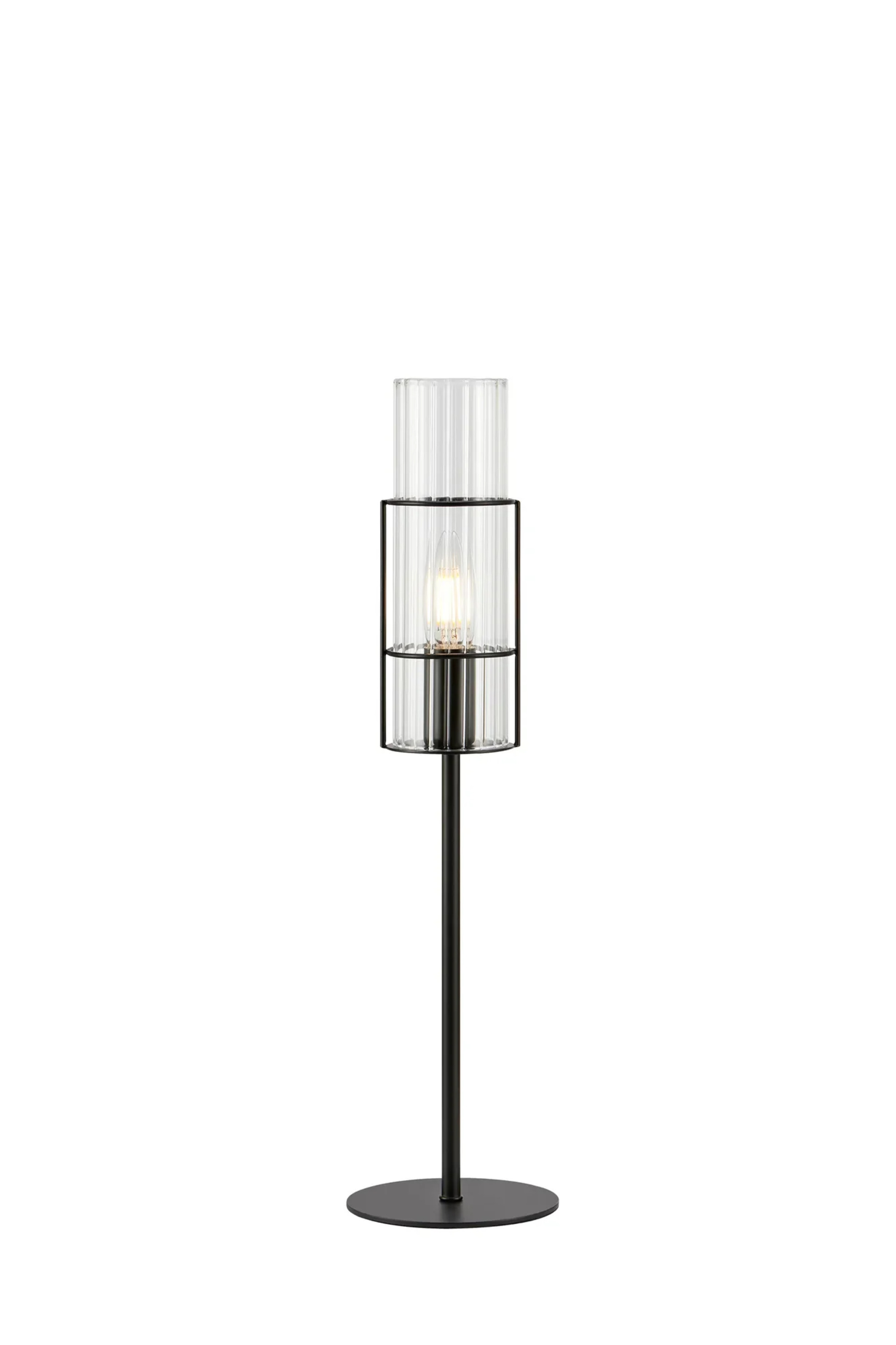 Levně MARKSLOJD Markslöjd stolní lampa Tubo černá 50 cm