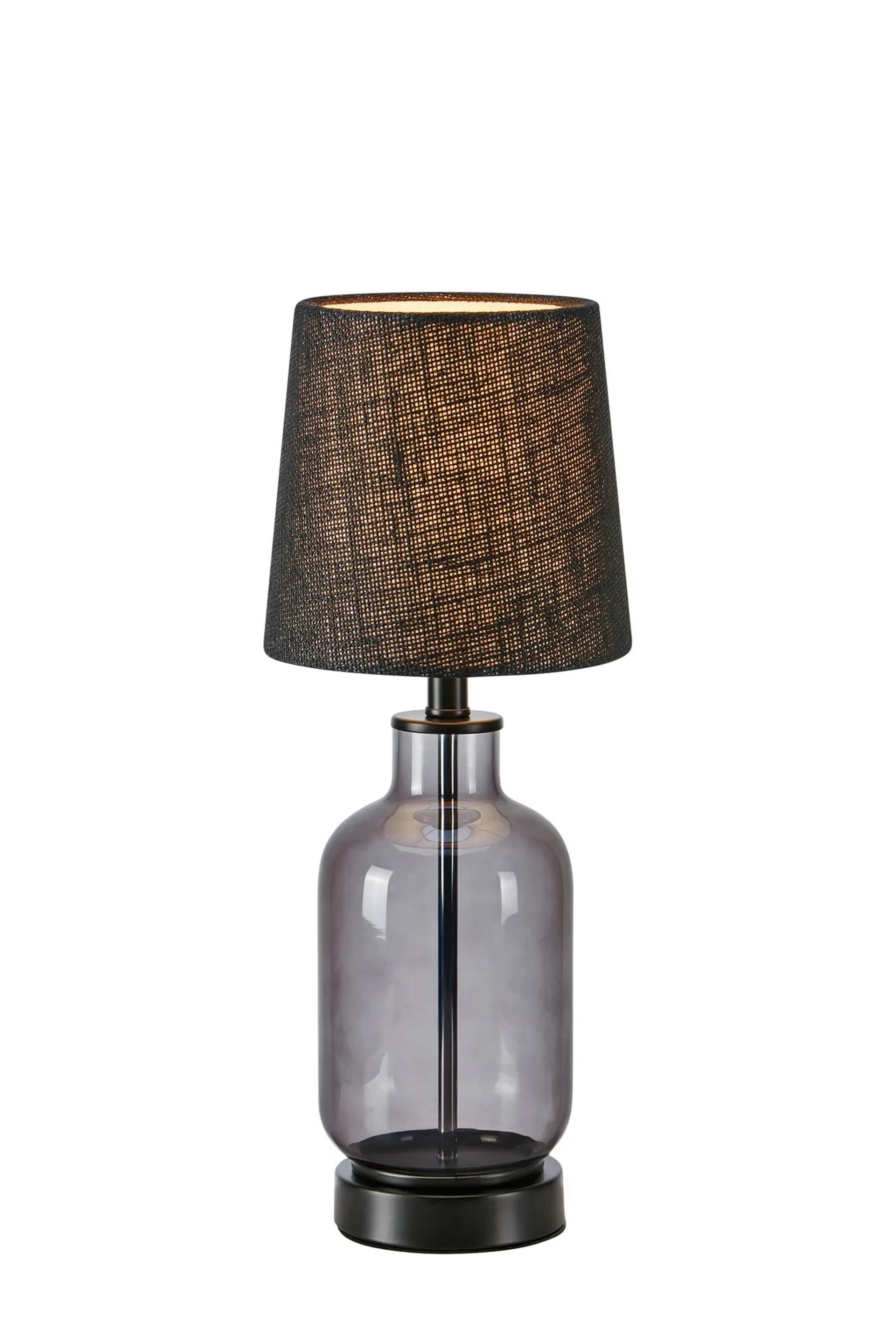 Levně MARKSLOJD Markslöjd stolní lampa Costero kouřová 43 cm