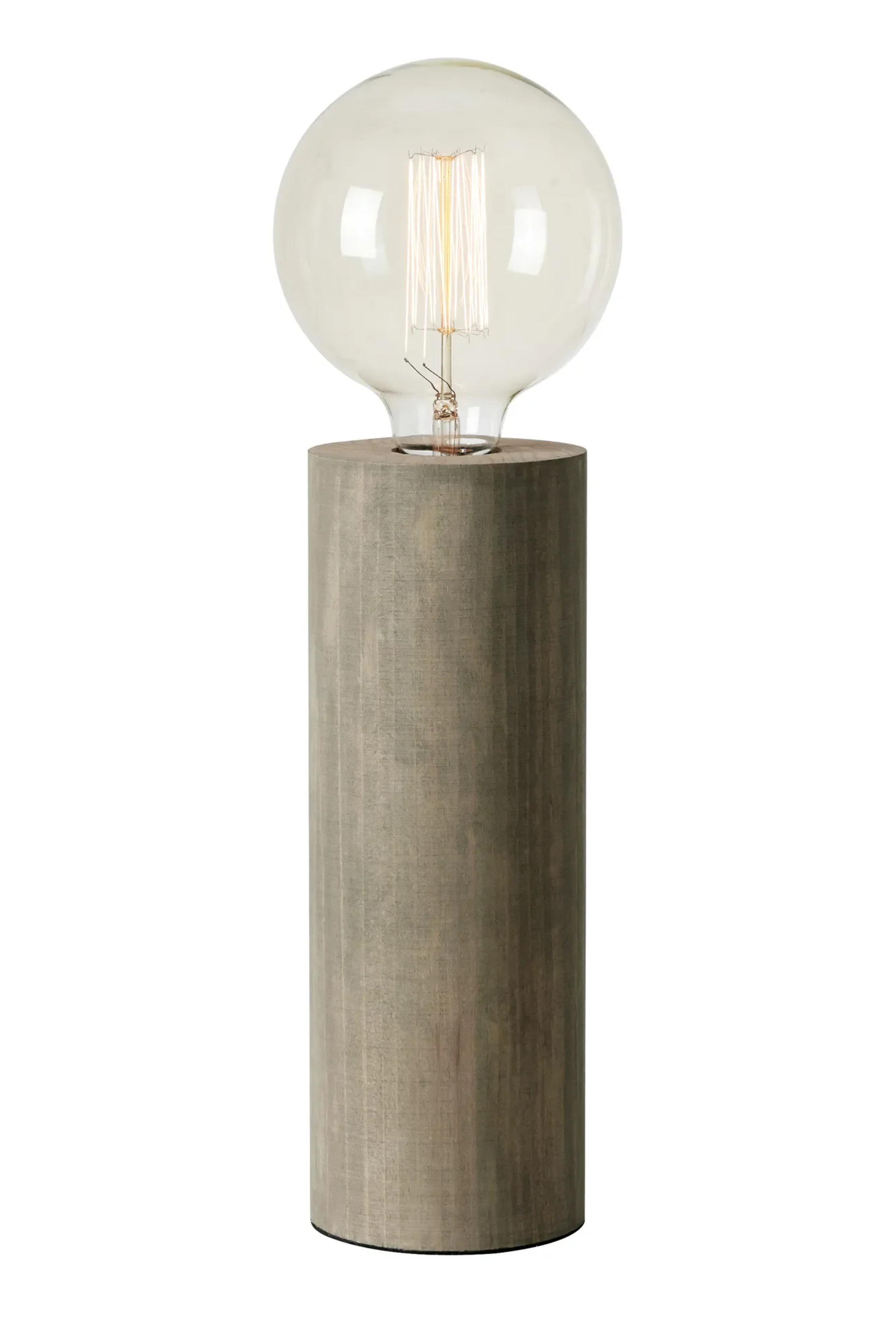 Levně MARKSLOJD Markslöjd stolní lampa Legna šedá 28 cm