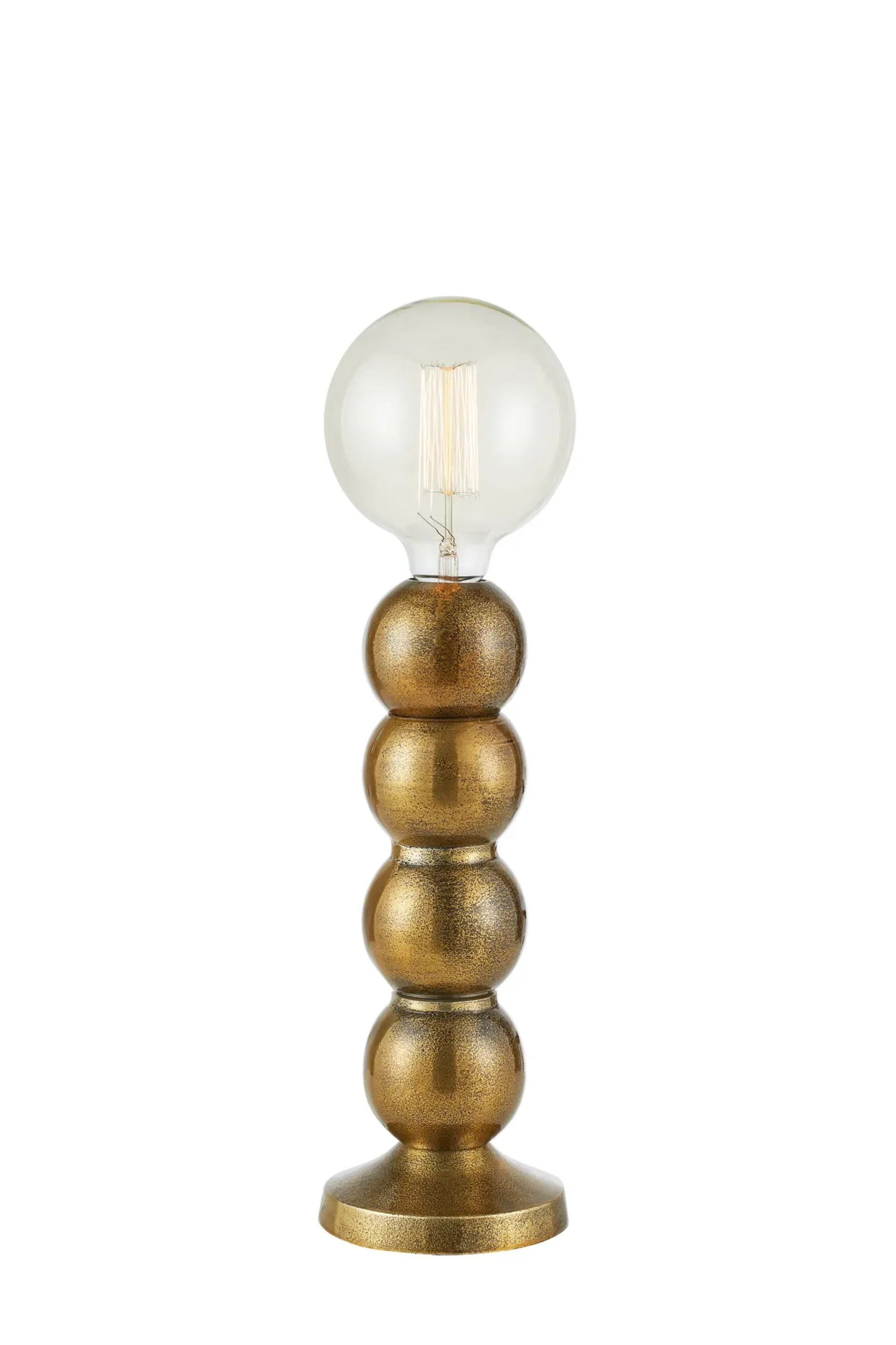 Levně MARKSLOJD Markslöjd stolní lampa Gong zlatá