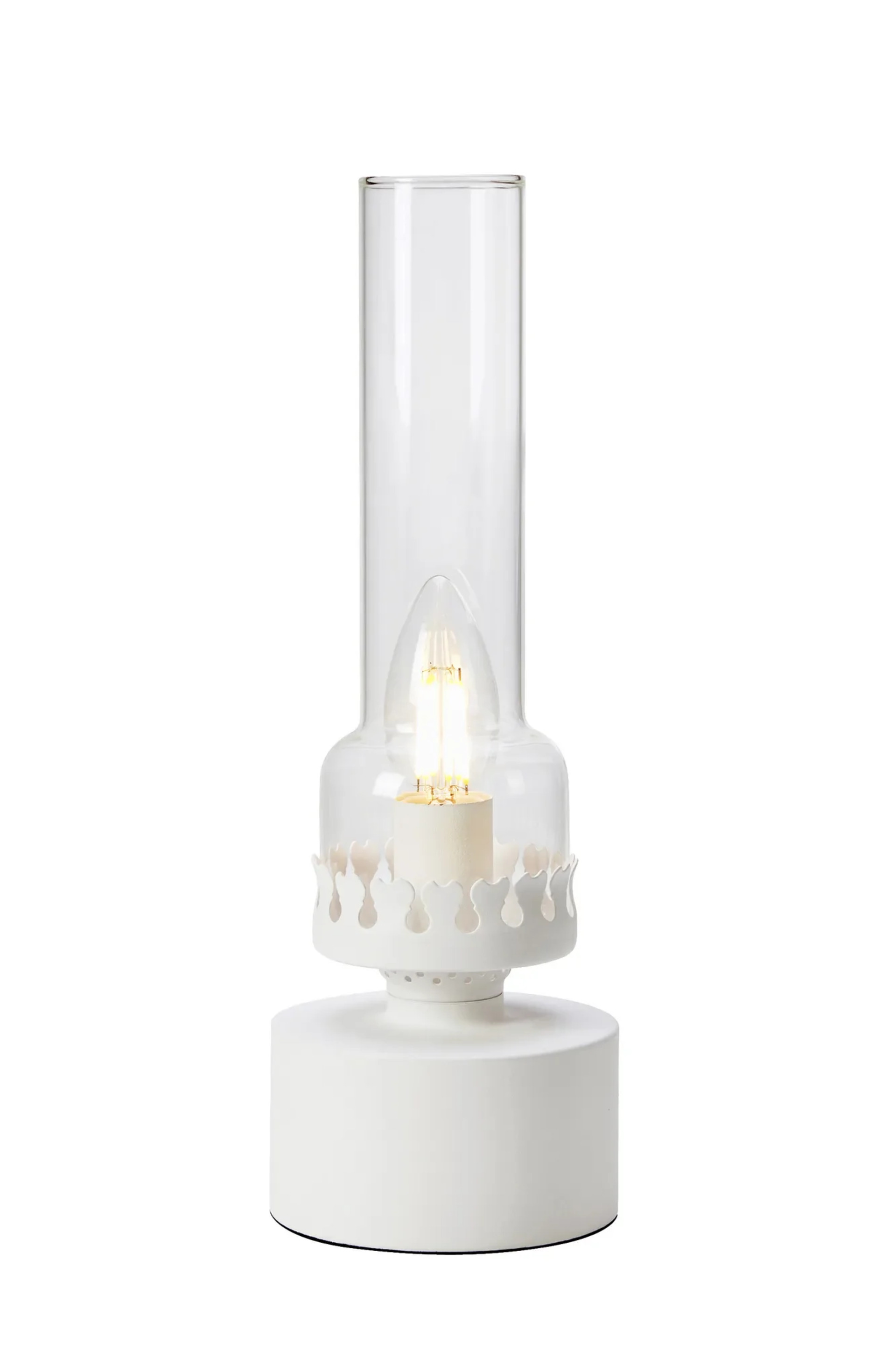 Levně MARKSLOJD Markslöjd stolní lampa Kandella bílá