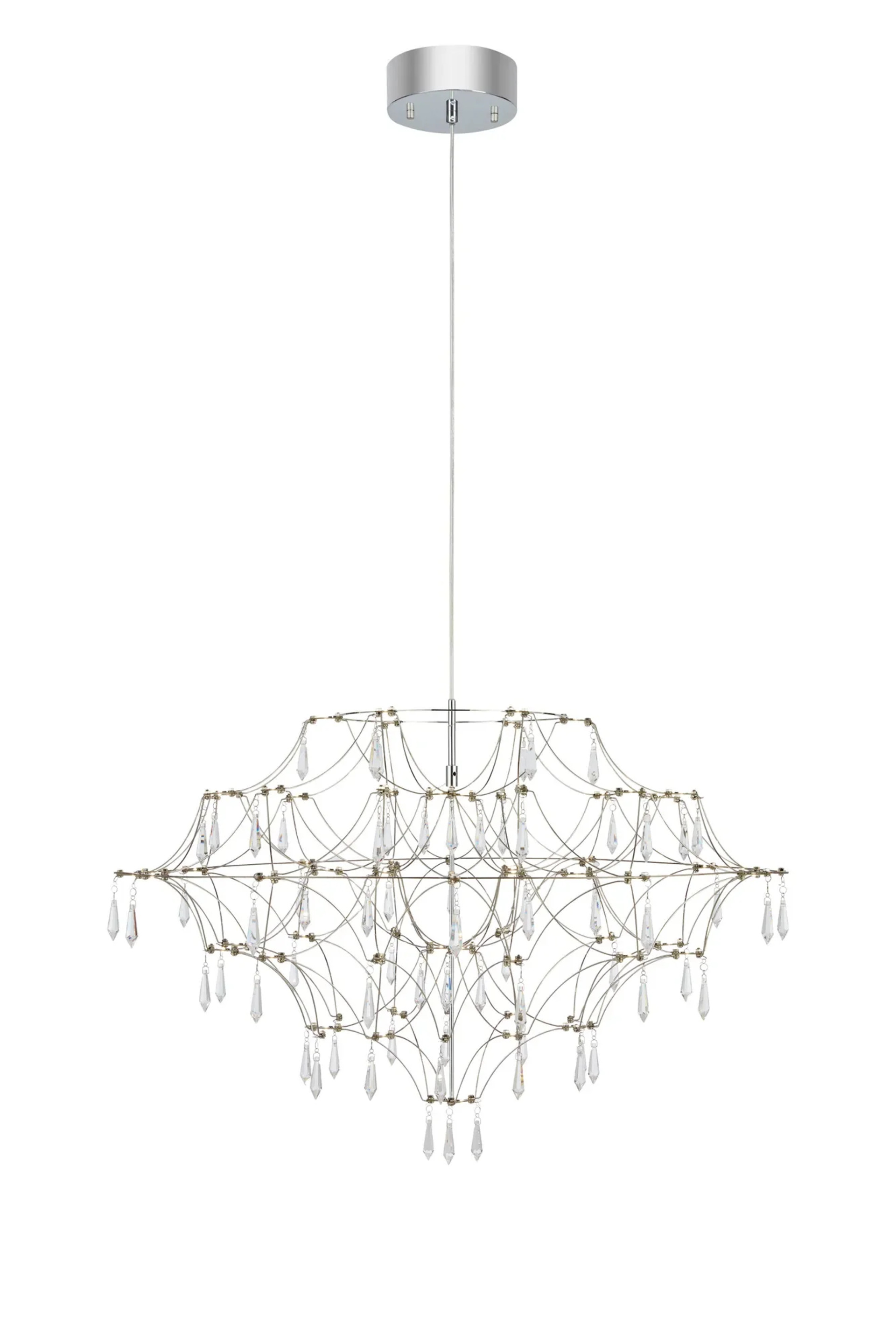 Levně MARKSLOJD Markslöjd Efesos lustr ocel 80 cm