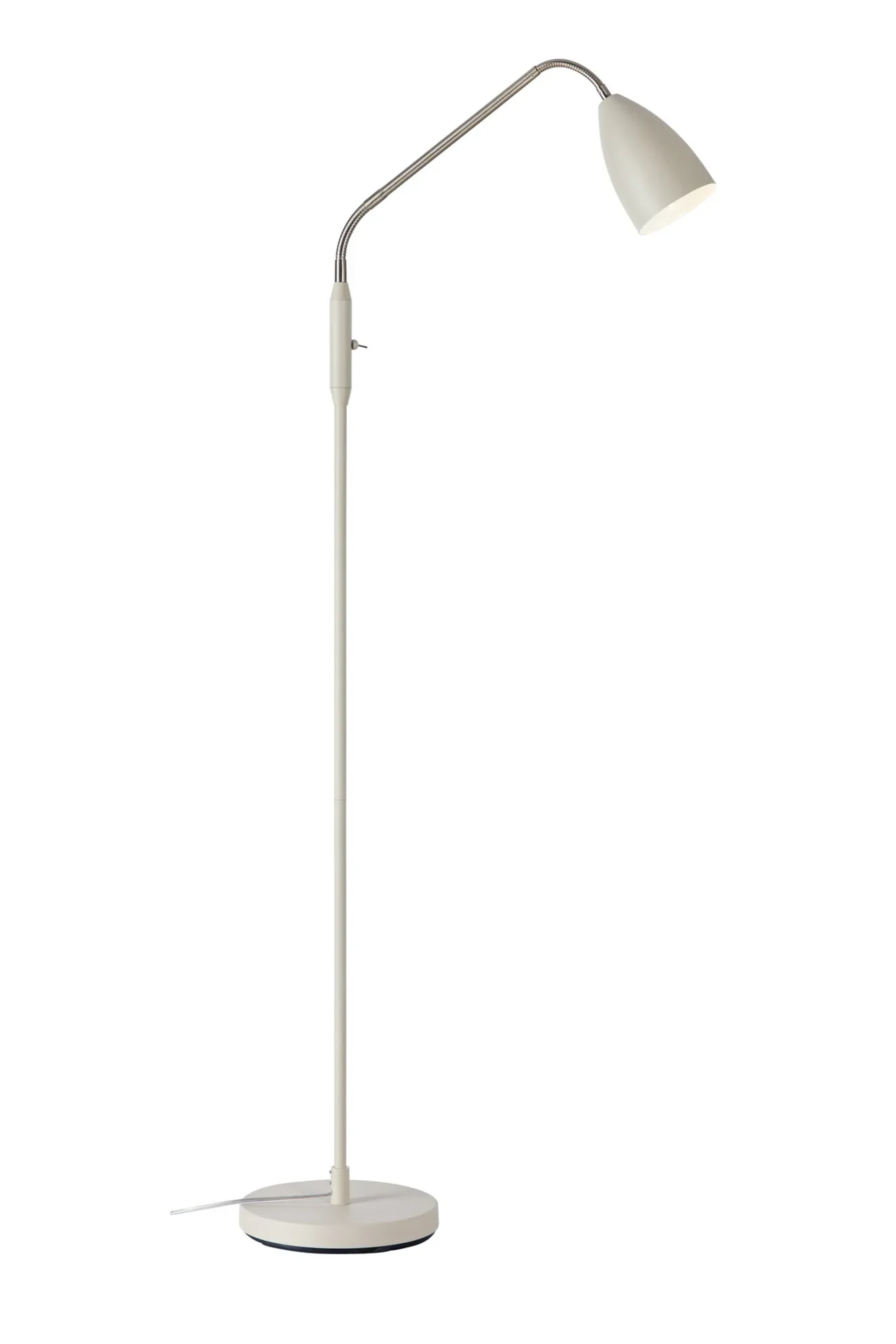 Levně MARKSLOJD Markslöjd Patro LED stojací lampa béžová 3 krokové stmívání