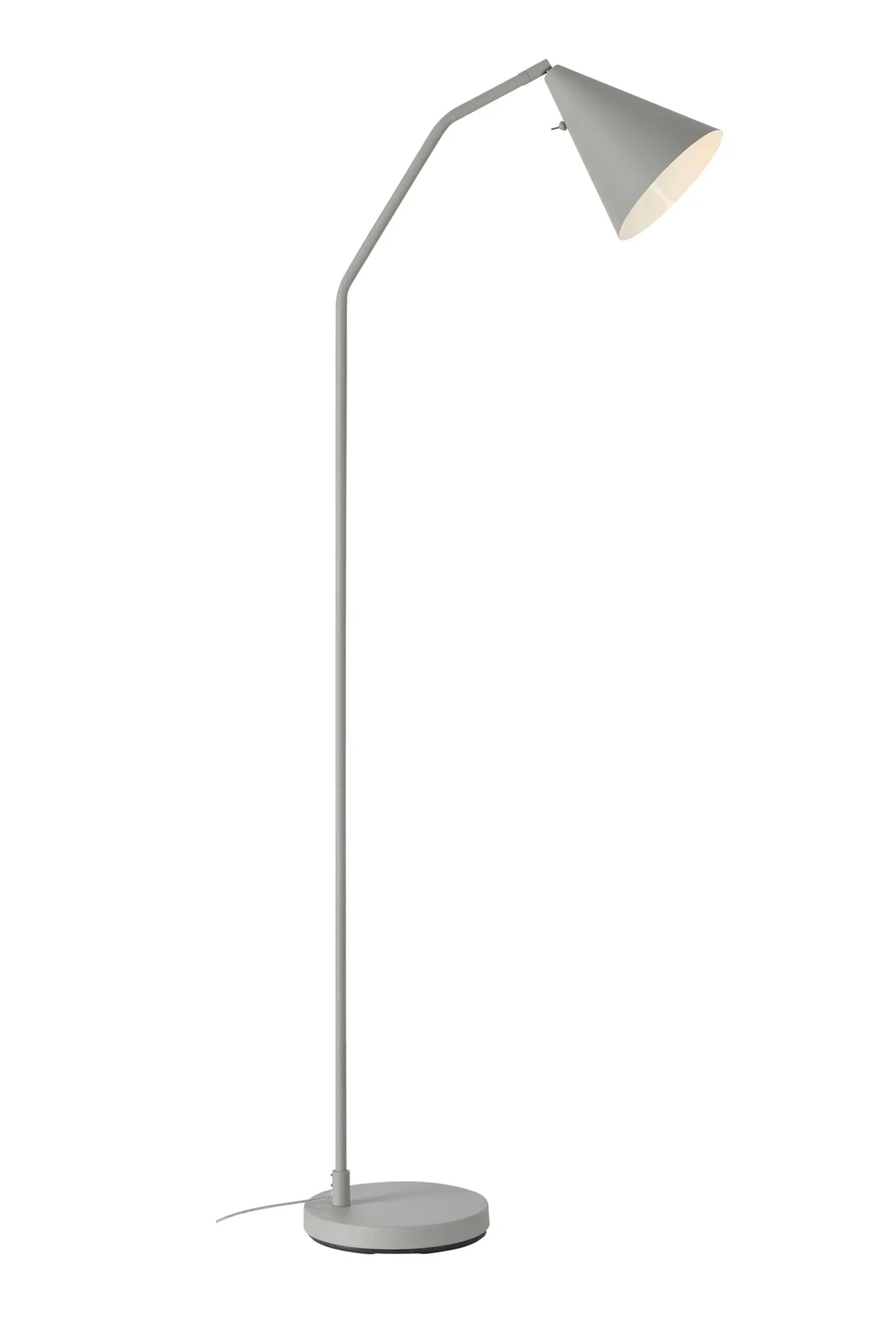 Levně MARKSLOJD Markslöjd Funil LED stojací lampa šedá 3 krokové stmívání