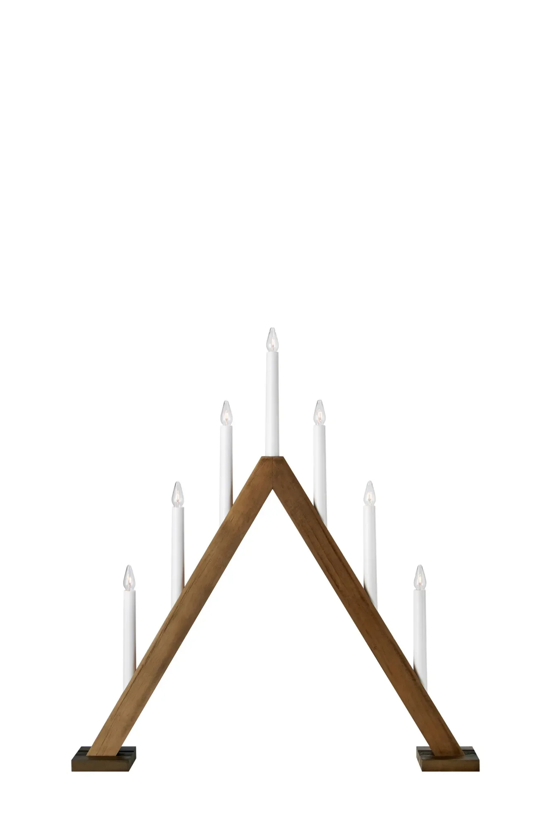 Levně MARKSLOJD Markslöjd Ariele dřevěný adventní svícen 54 cm