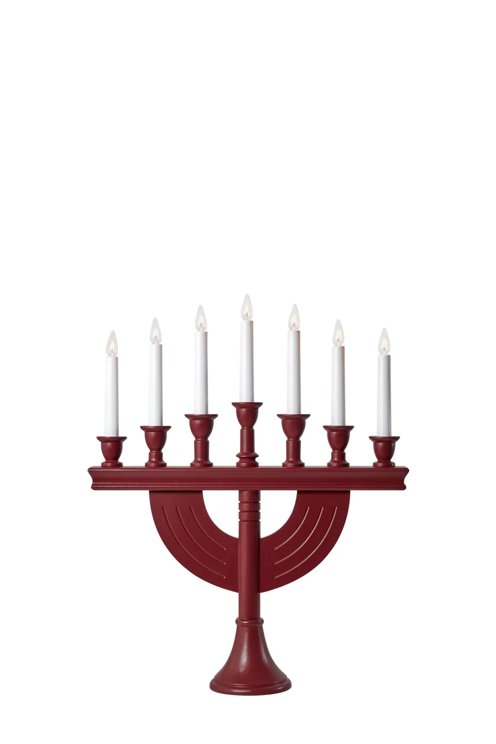 Levně MARKSLOJD Markslöjd Torpa adventní červený svícen