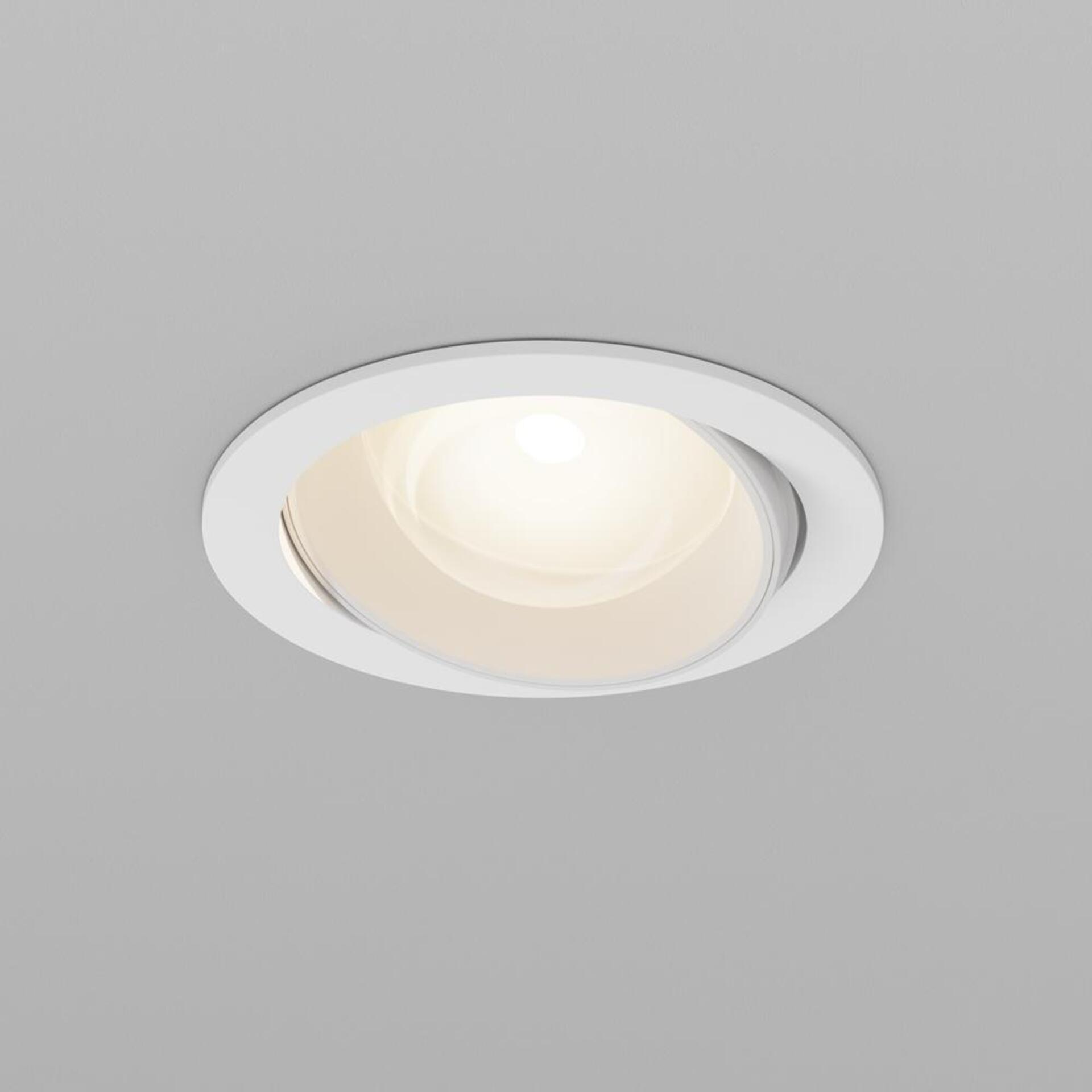 Levně MAYTONI Vestavné svítidlo Lens 3000K 12W 70d DL105-12W3K-W