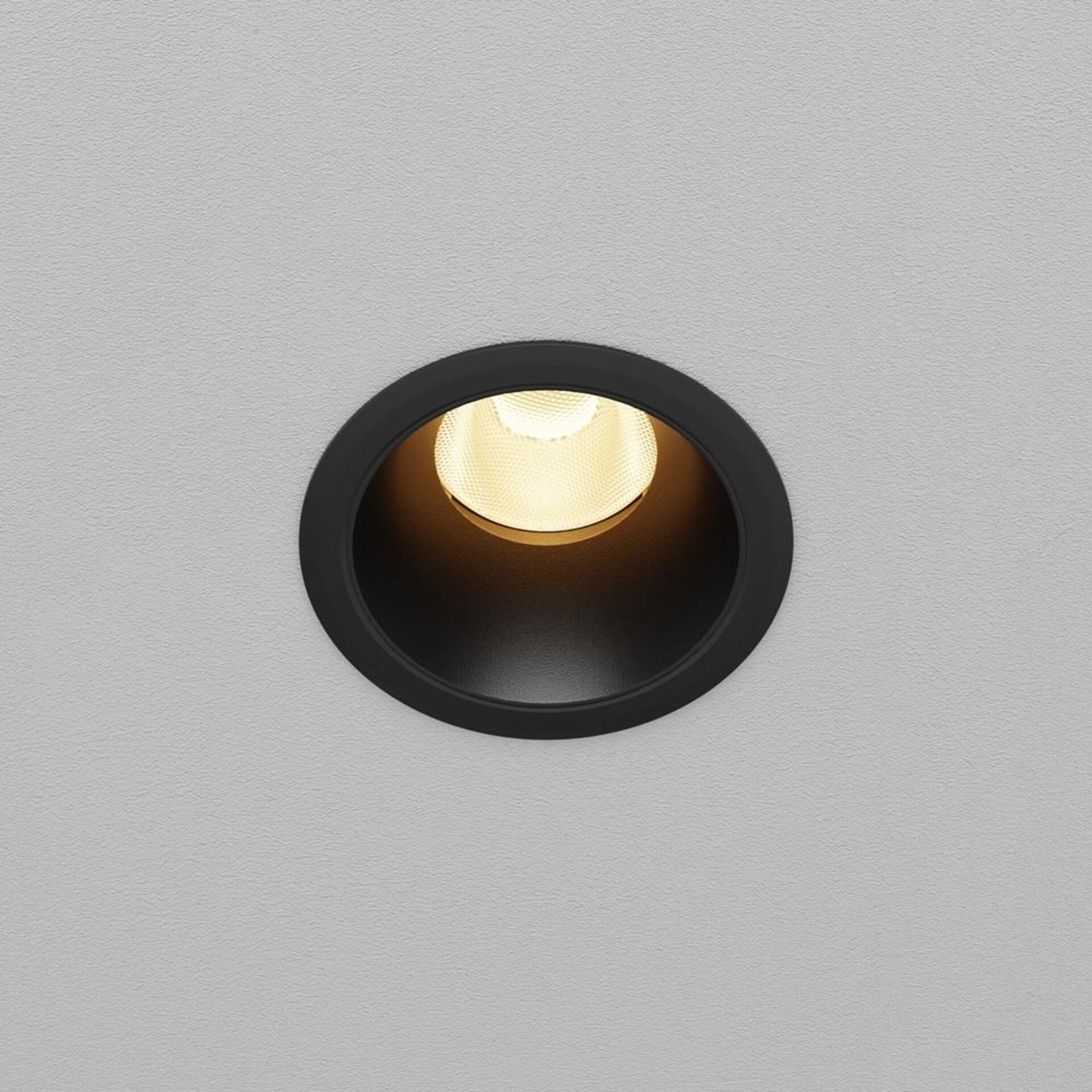 Levně MAYTONI Vestavné svítidlo Dip 10W IP 20 DL115-10W-2.7K-B