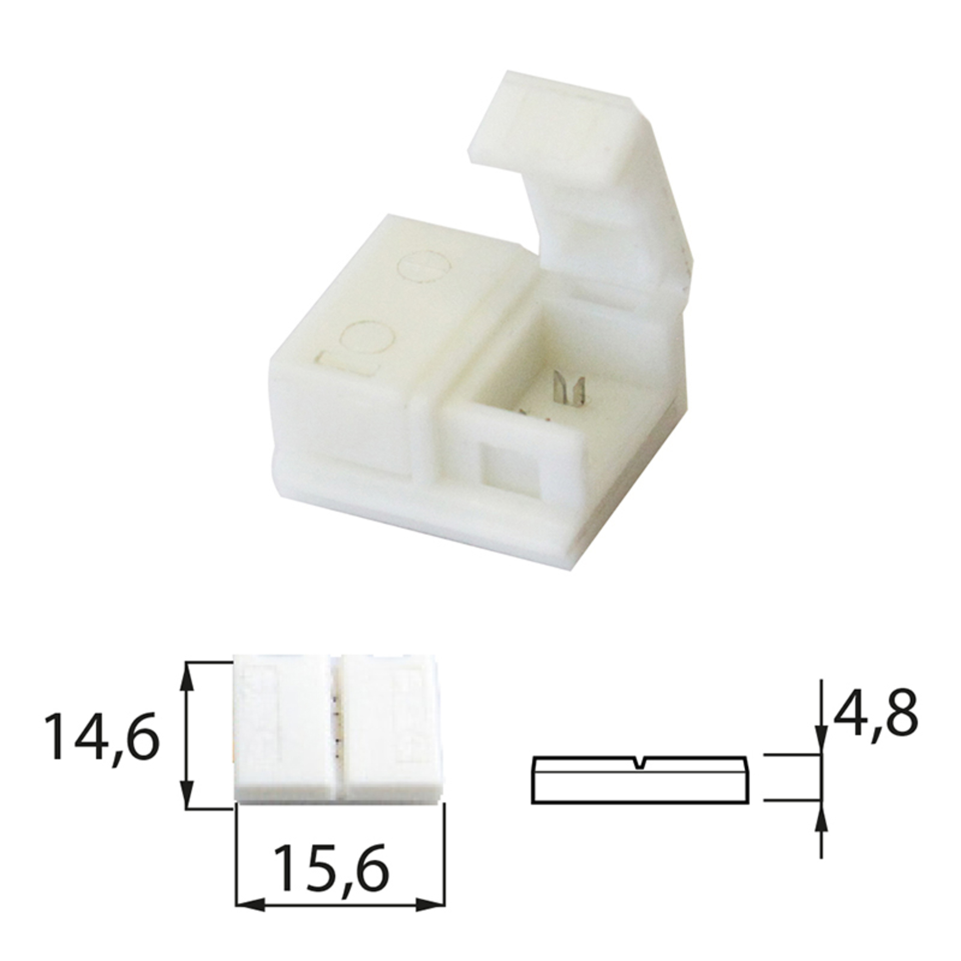 Levně Schmachtl McLED Spojka RGB LED pásků o šíři 10 mm ML-112.018.90.0