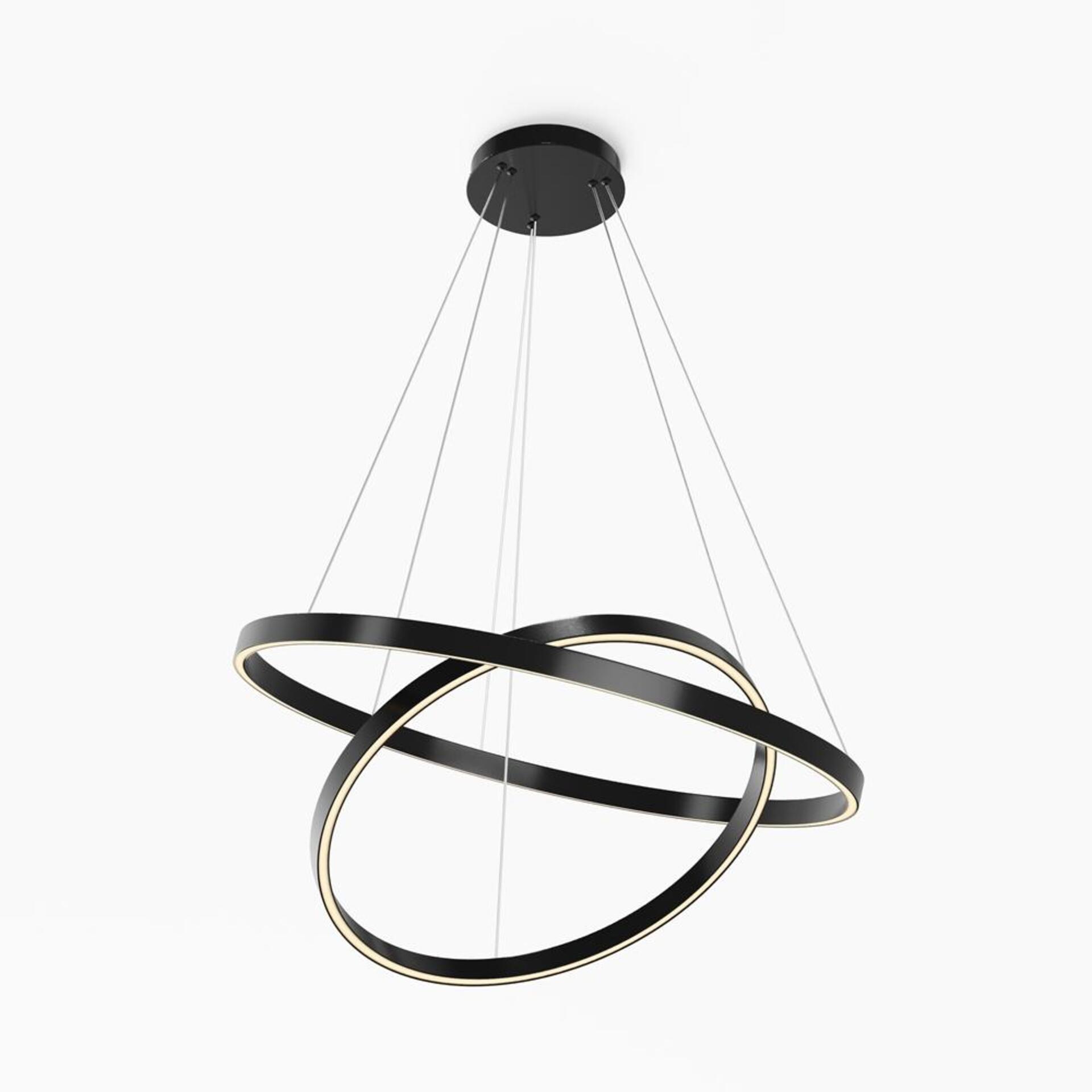 Levně MAYTONI Závěsné svítidlo Rim 83W MOD058PL-L74BK