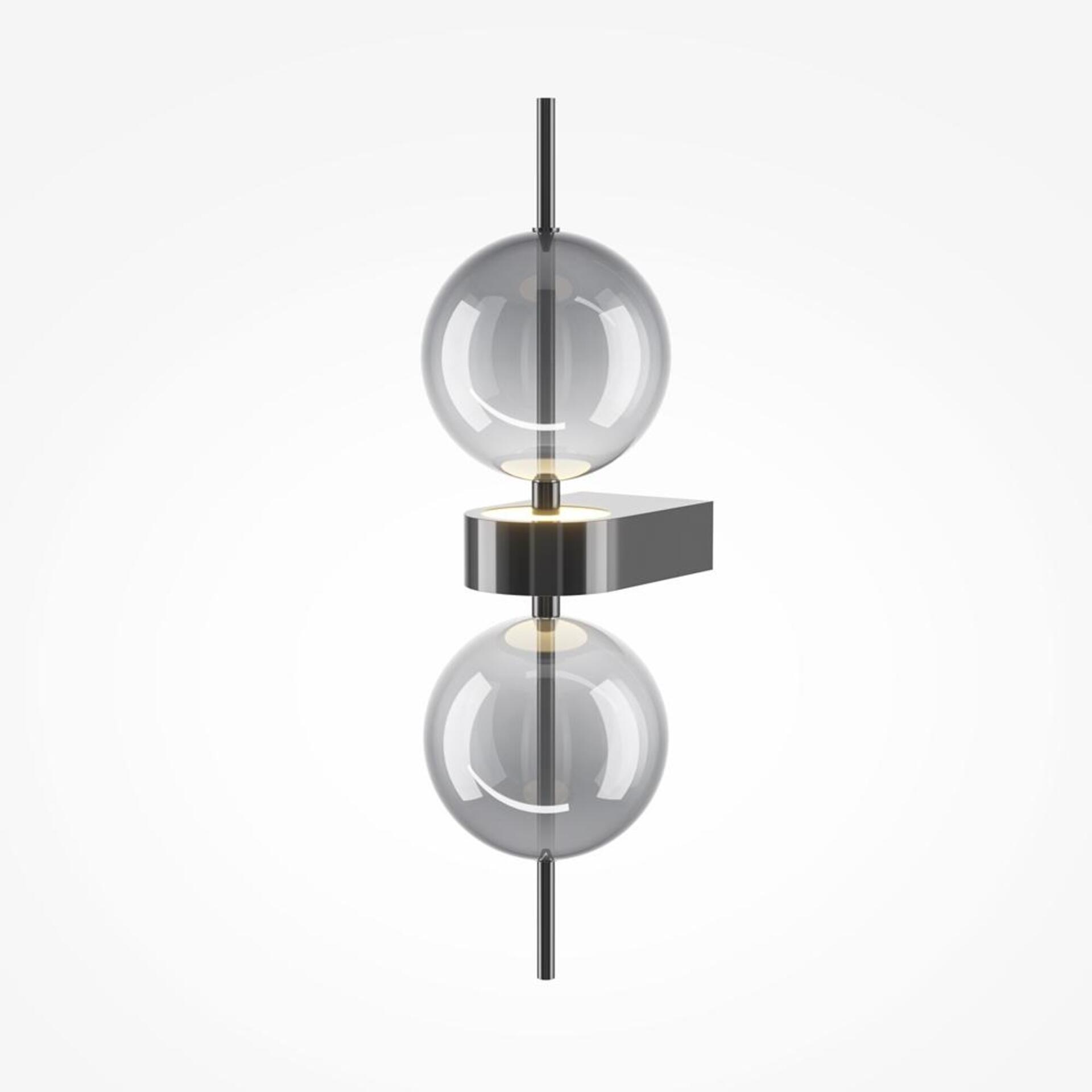 Levně MAYTONI Nástěnné svítidlo Double Moon 3000K 8W MOD478WL-L8B3K