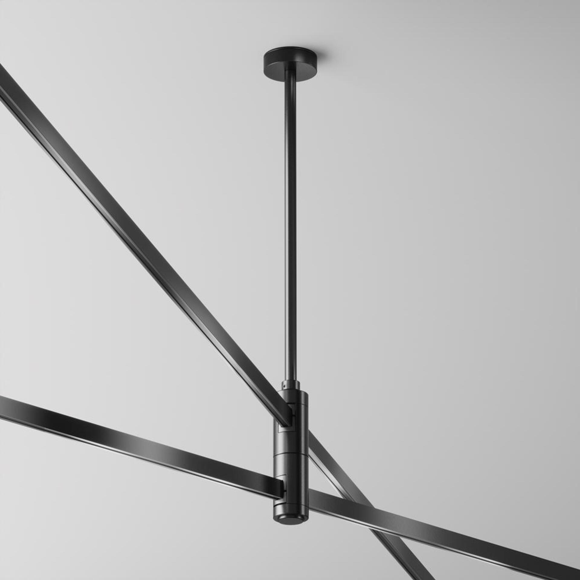 Levně MAYTONI Upevnění ke stropu dvojité střední 300 mm pro magnetickou lištu 24 V Flarity TRA158C-D1-B