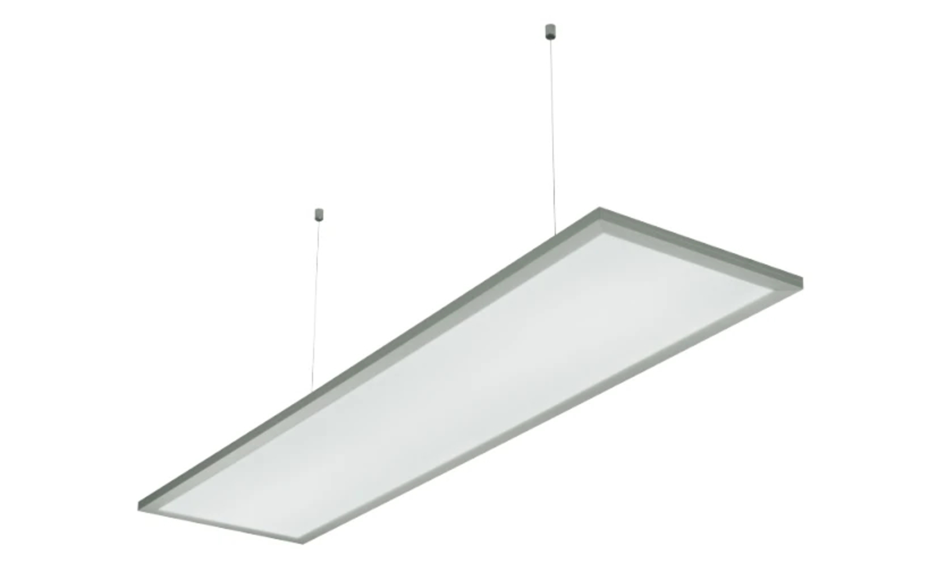 NASLI závěsné svítidlo Elata OP LED 120 cm 79 W stříbrná/elox