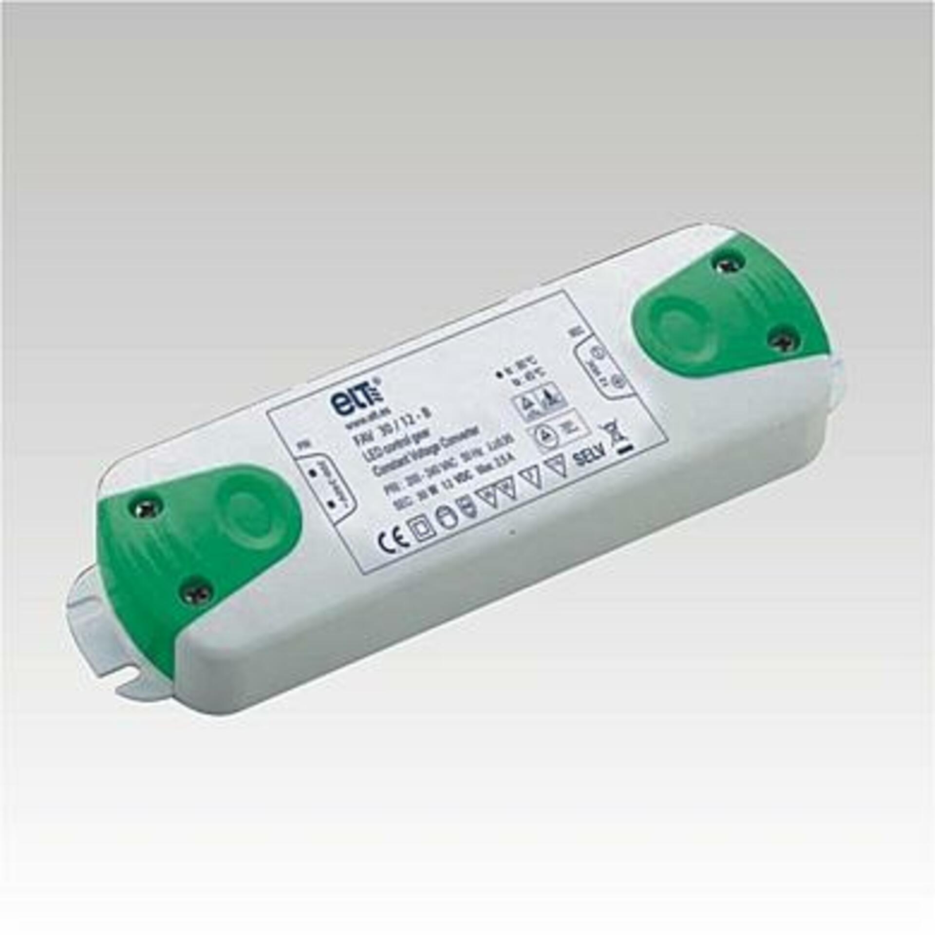 Levně ELT CV LED DRIVER 230V/30W FAV-B 30/24V IP20 Const.Volt.