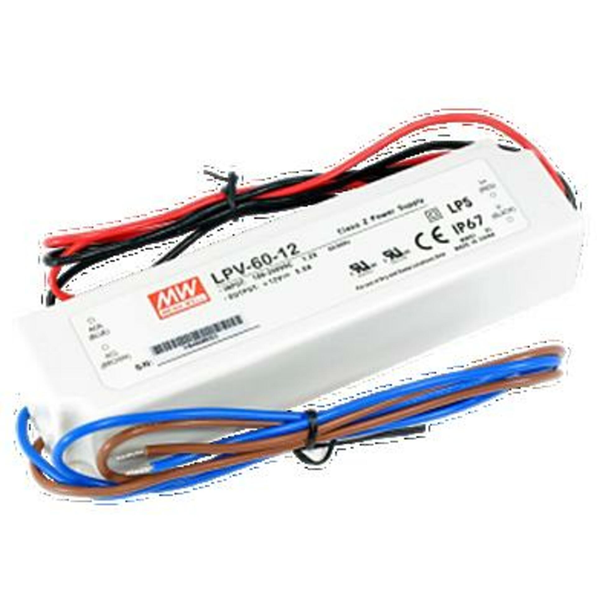 MEANWELL LPV-60-12V Meanwell LED DRIVER IP67