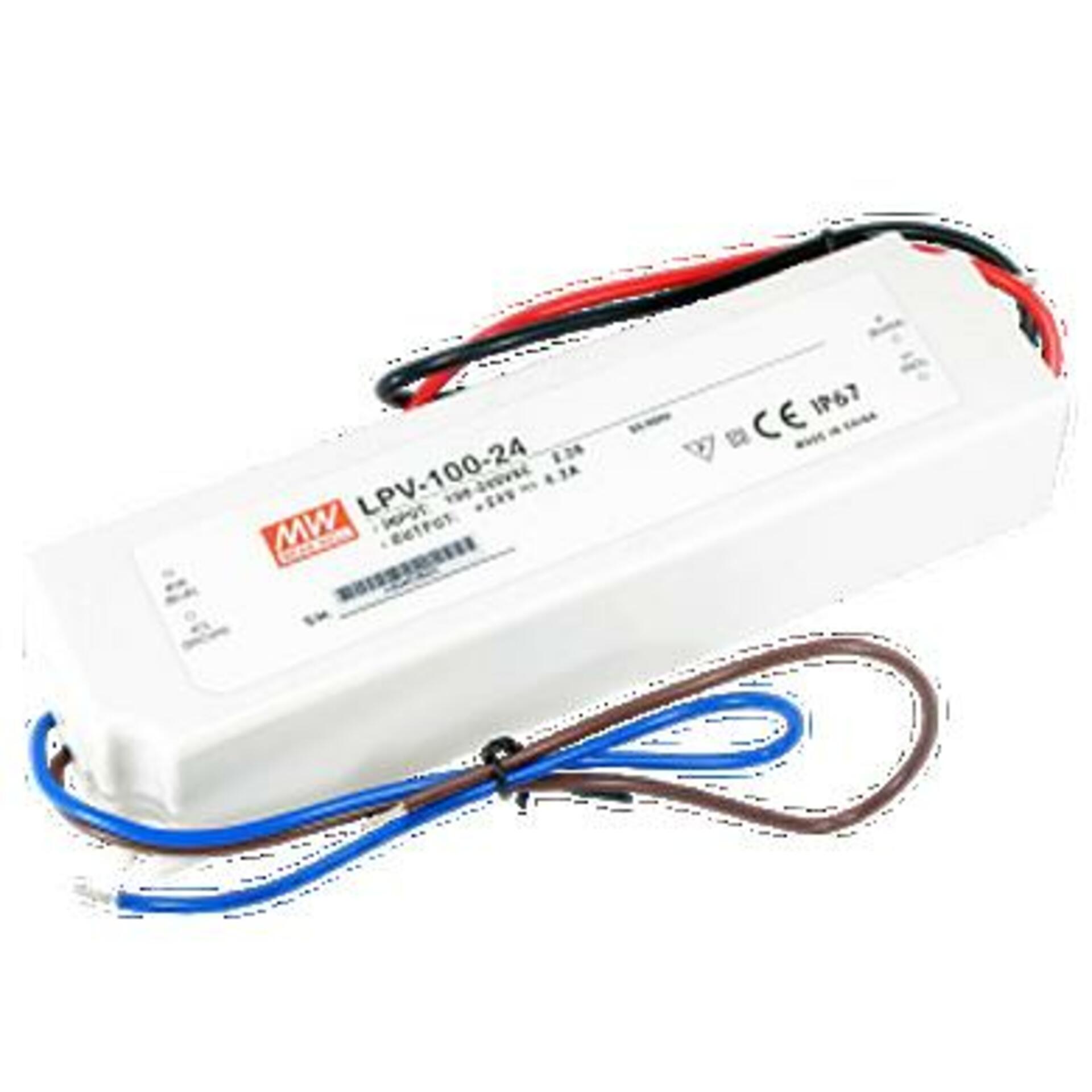 Levně MEANWELL LPV-100-24V Meanwell LED DRIVER IP67