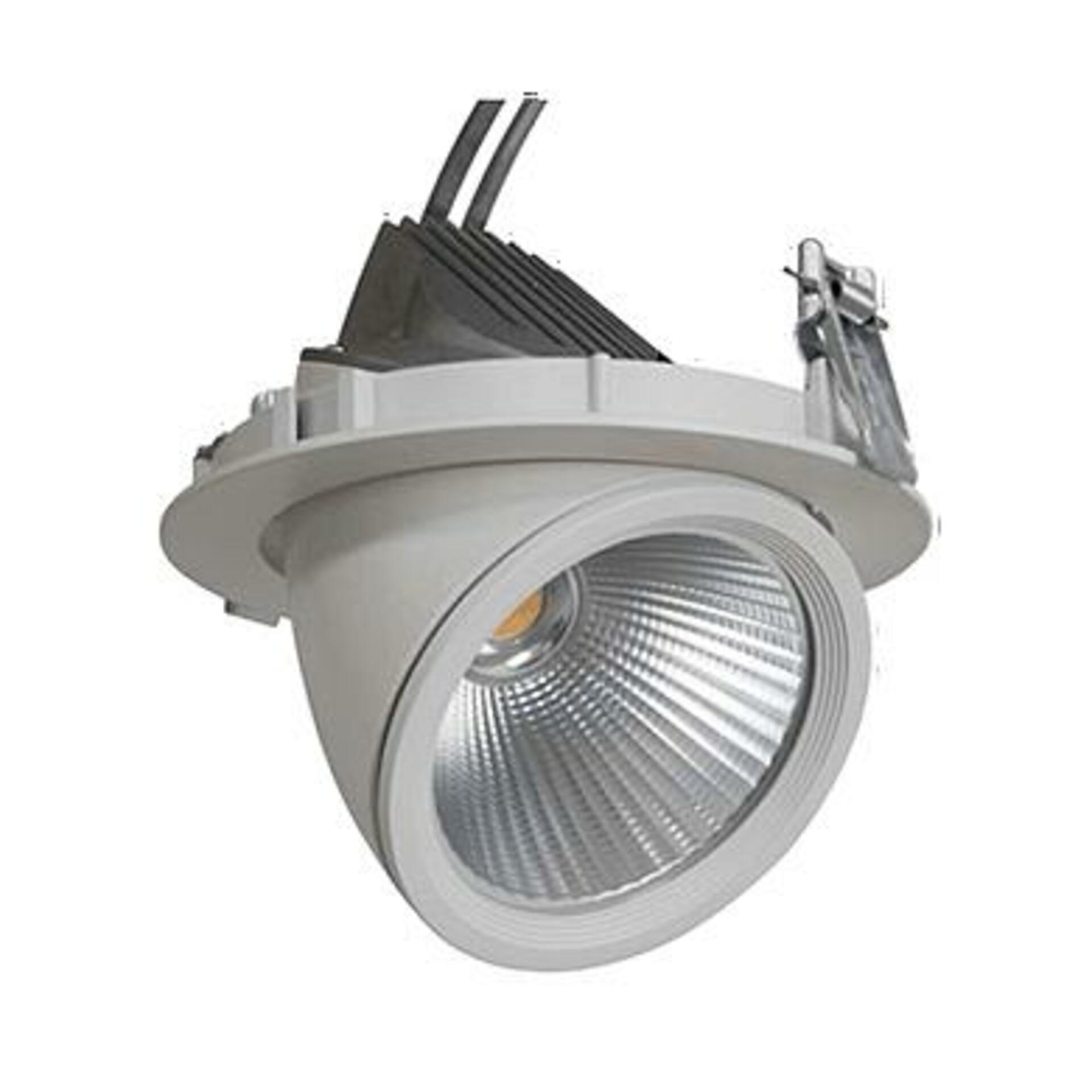 NBB GIMBAL LED COB DOWNLIGHT 15W/940 45° CRI90+ pr.109x85mm IP20 253424025