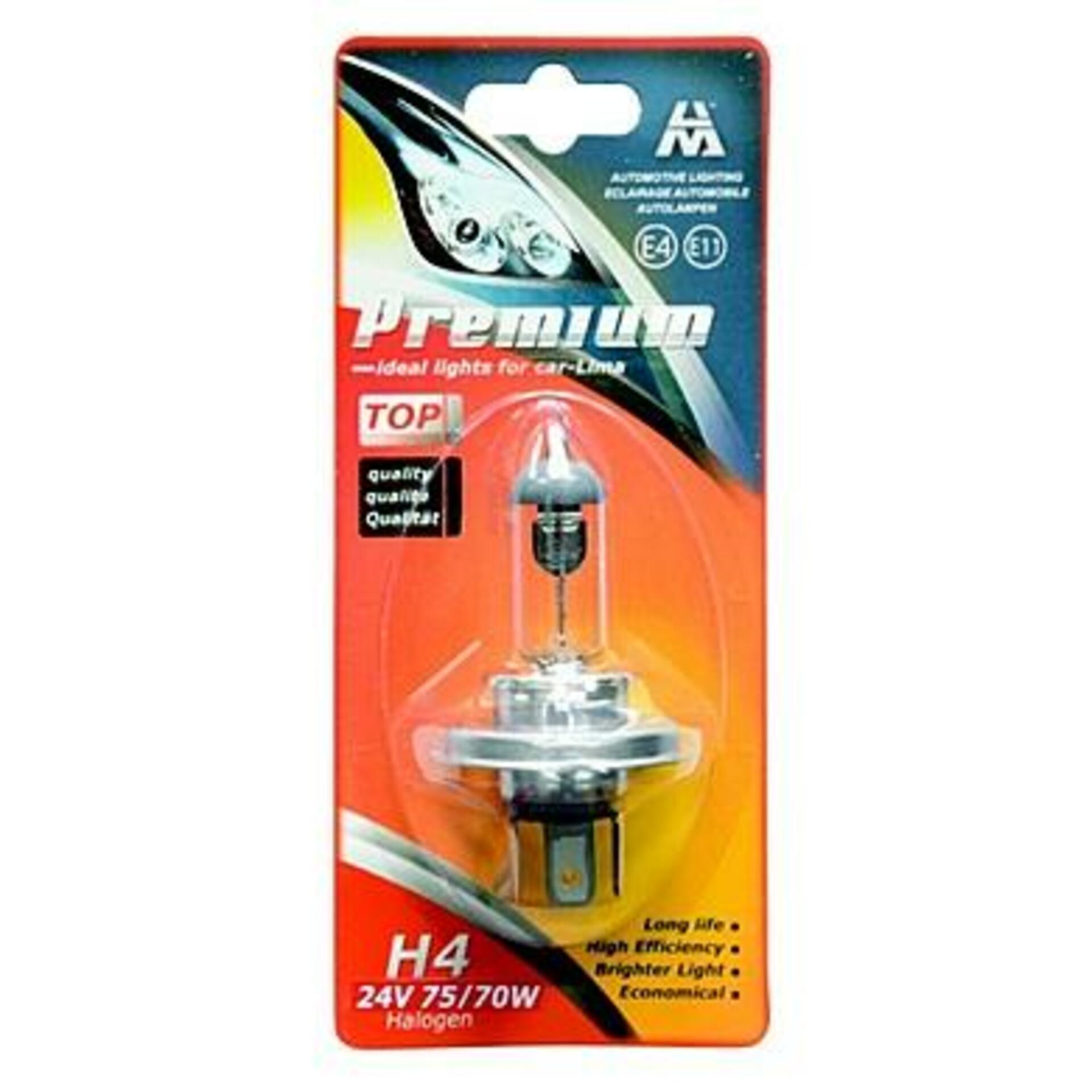 LIMA H4 24V 75/70W P43t PREMIUM LIMA bl/1ks