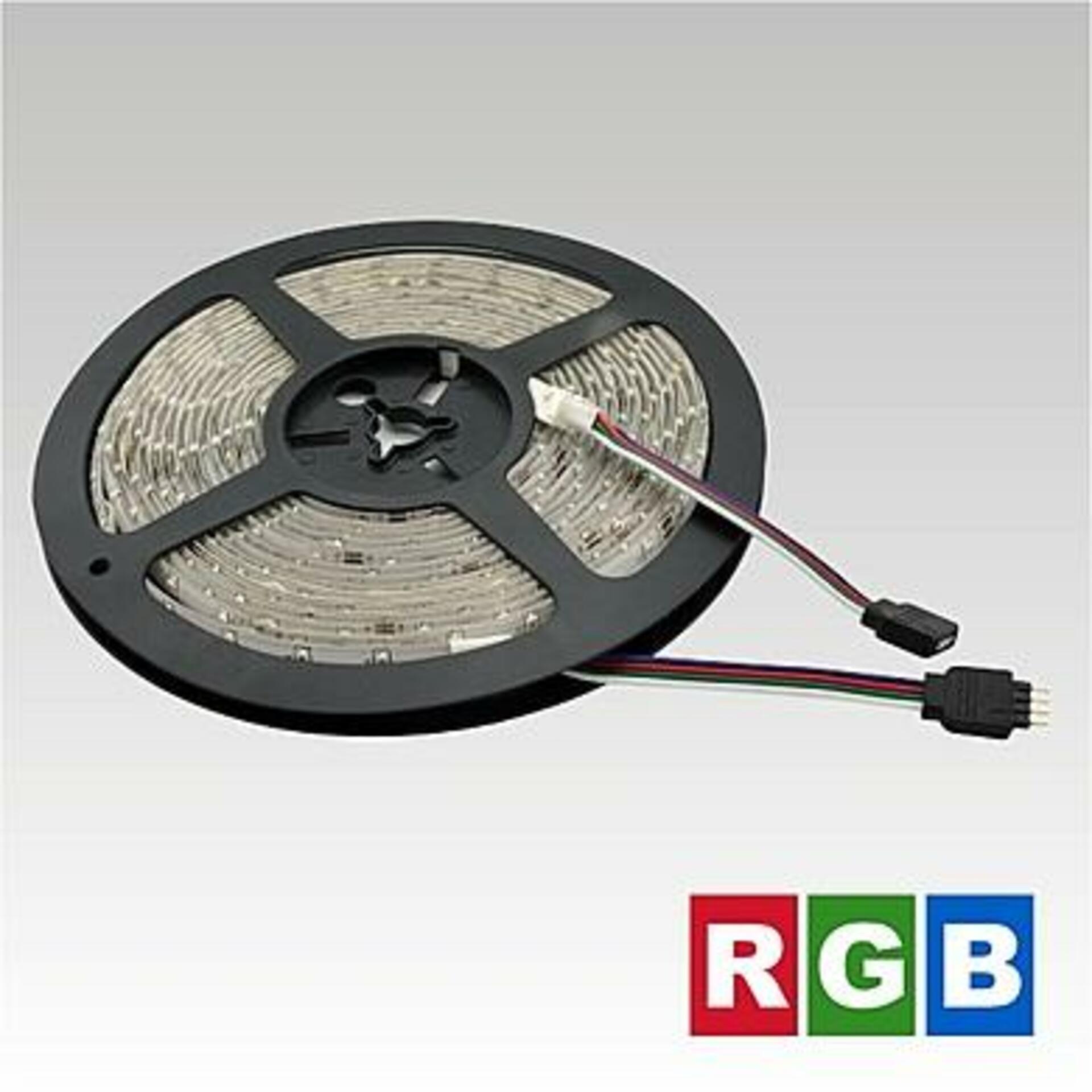 NBB LED pásek 12V 60LED/m SMD3528 RGB IP65 4.8W/m 903003020