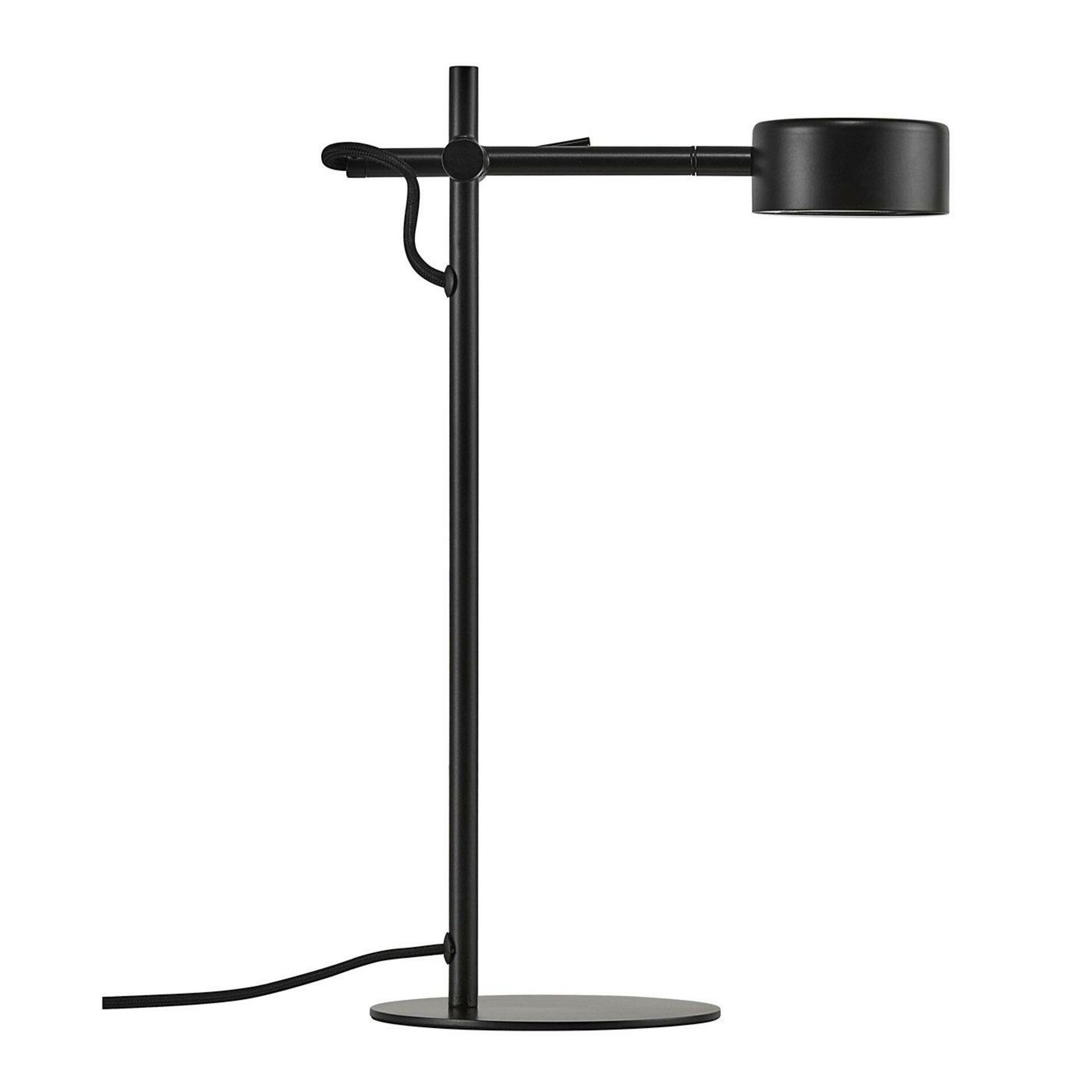 Levně NORDLUX stolní lampa Clyde 5W LED černá 2010835003