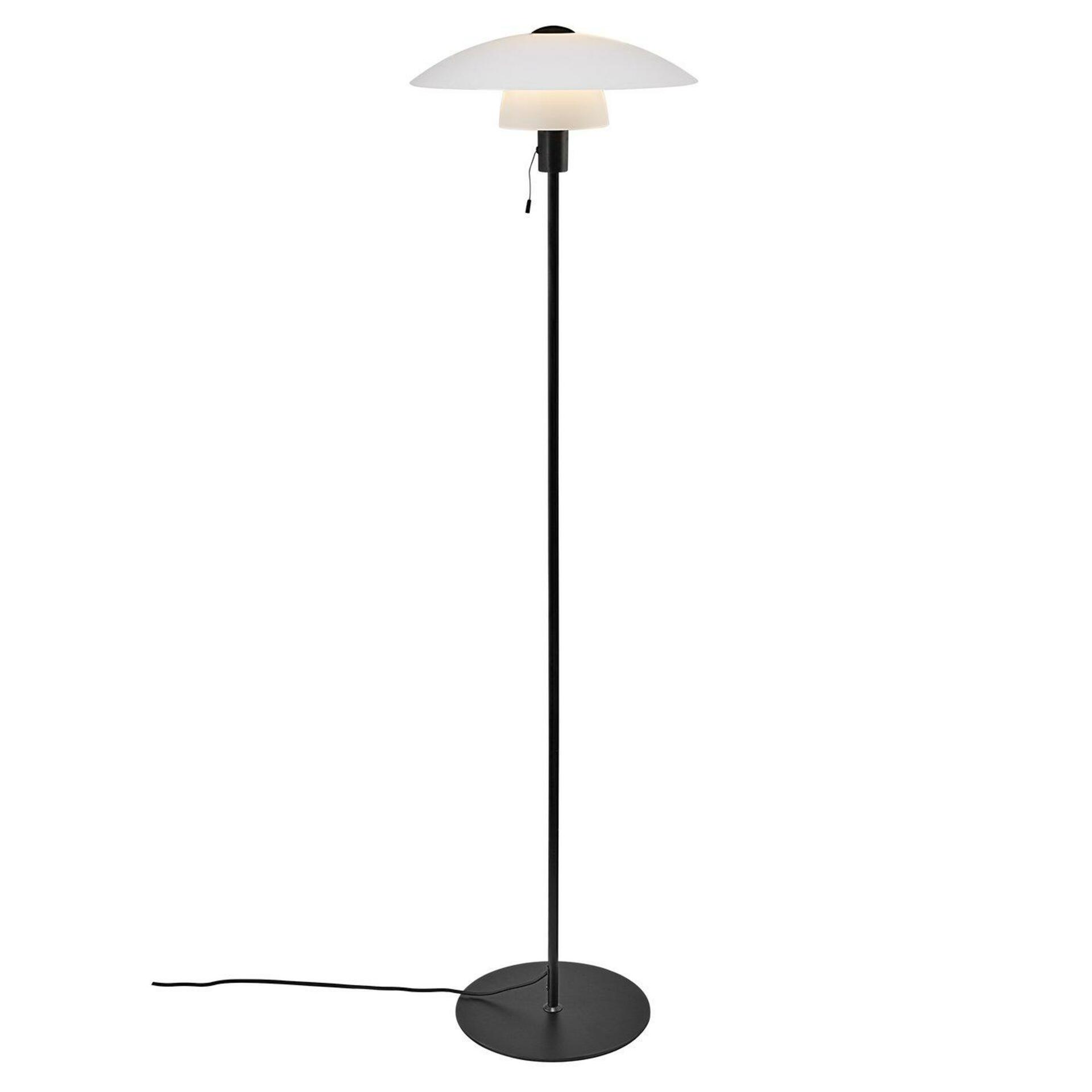 Levně NORDLUX stojací lampa Verona 25W E27 černá opál 2010884001