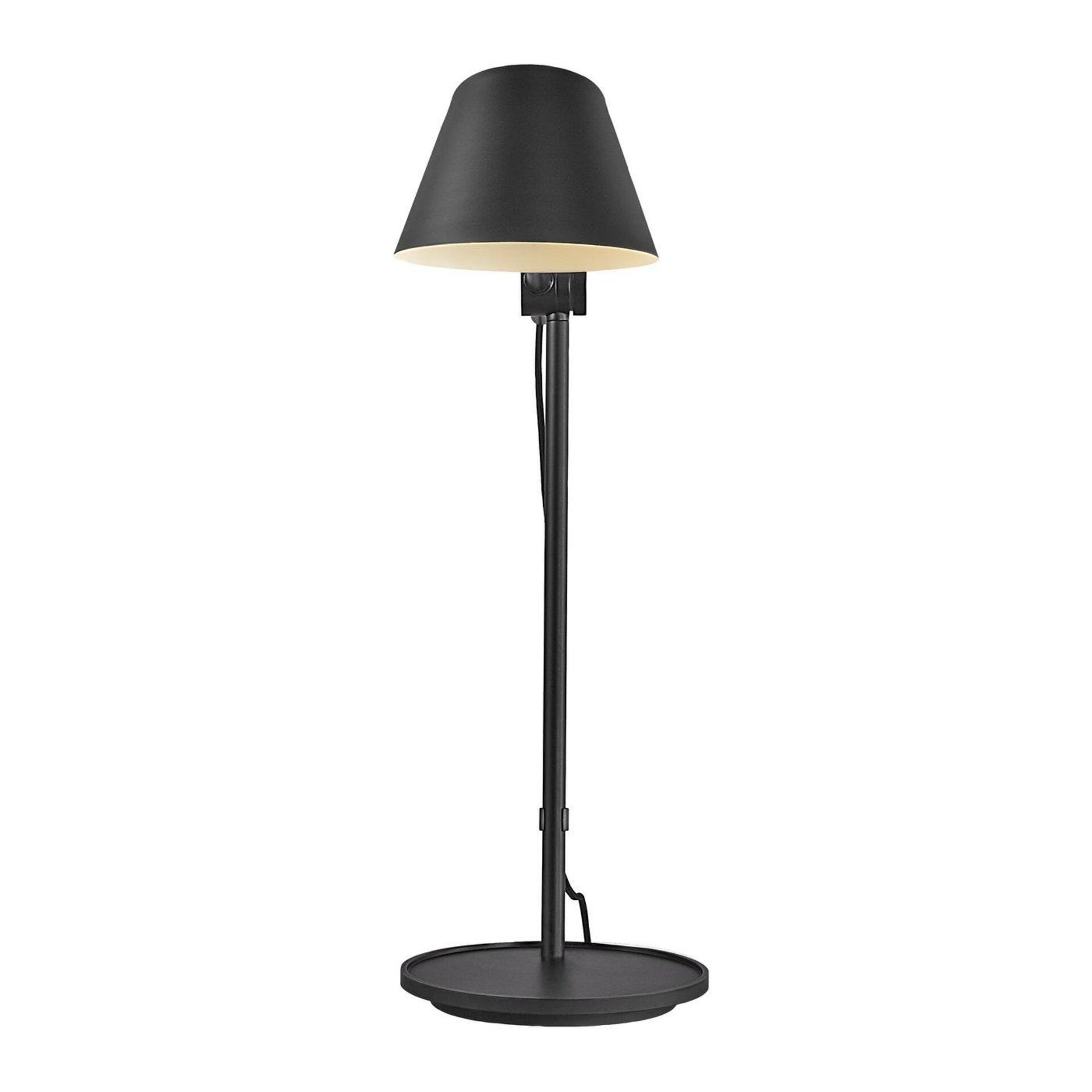 NORDLUX stolní lampa Stay Long Table 40W E27 černá 2020445003