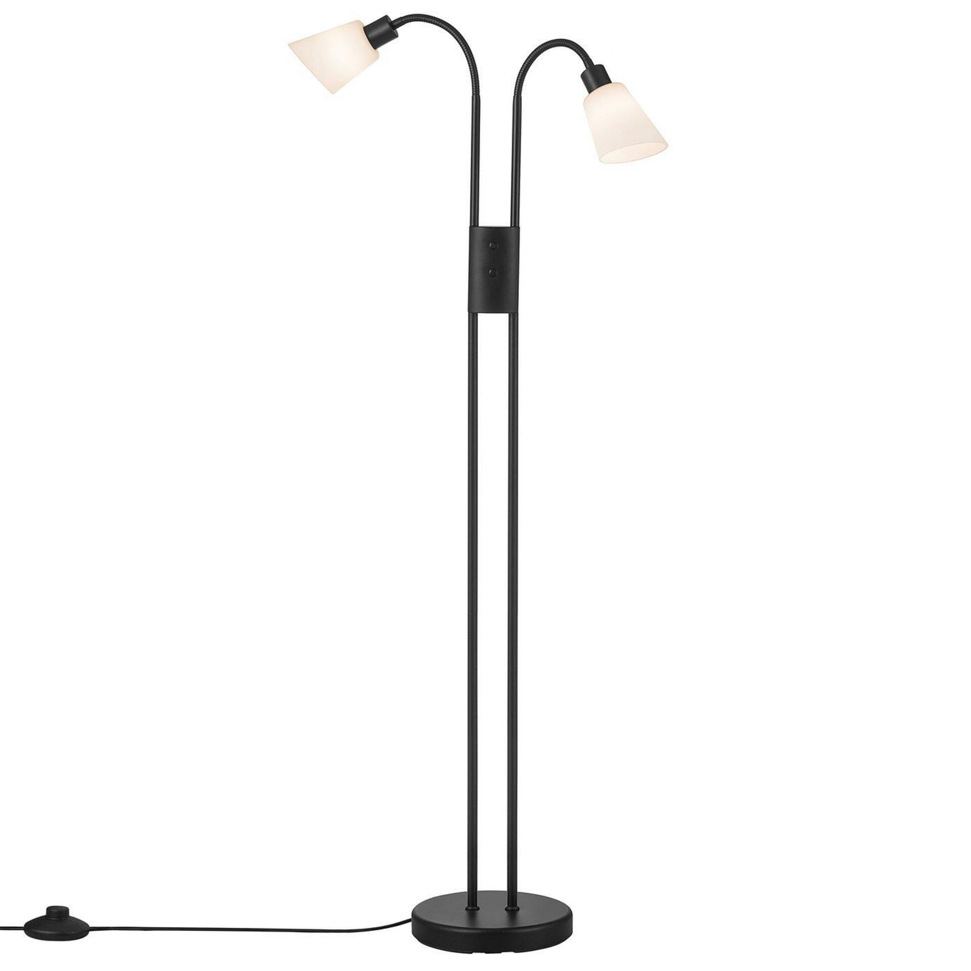 Levně NORDLUX Molli Double stojací lampa černá 2112844003