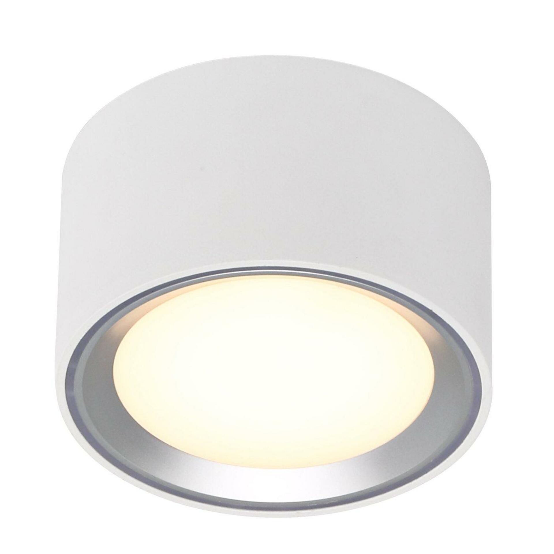 NORDLUX přisazené downlight svítidlo Fallon H60 bílá / kartáč. ocel 47540132