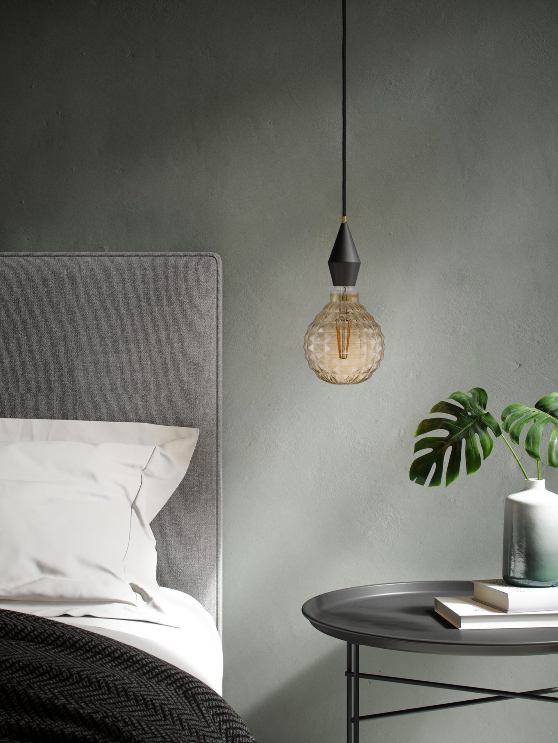 Levně NORDLUX LED žárovka dekorační E27 Avra Square 2W jantar 1428070