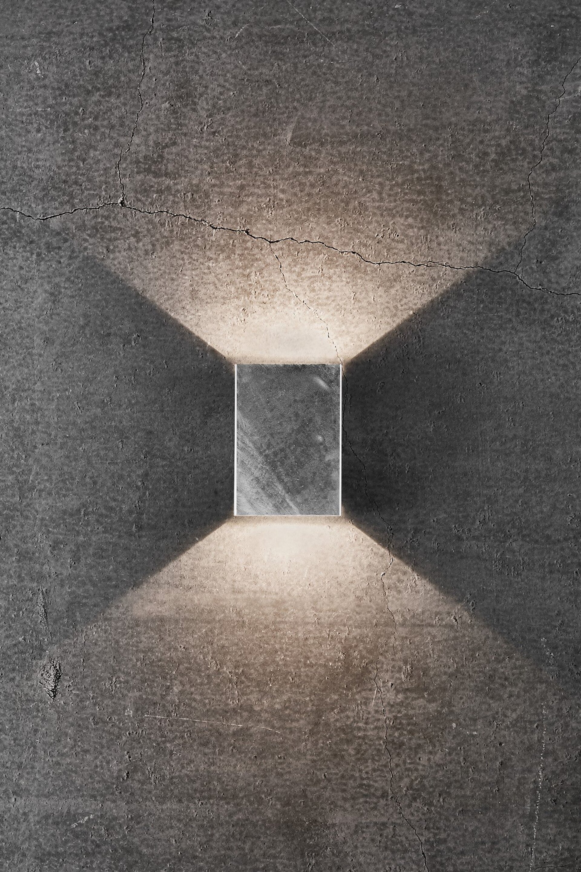 Levně NORDLUX venkovní nástěnné svítidlo Fold 10 2x3,5W LED galvanizovaná ocel čirá 2019041031