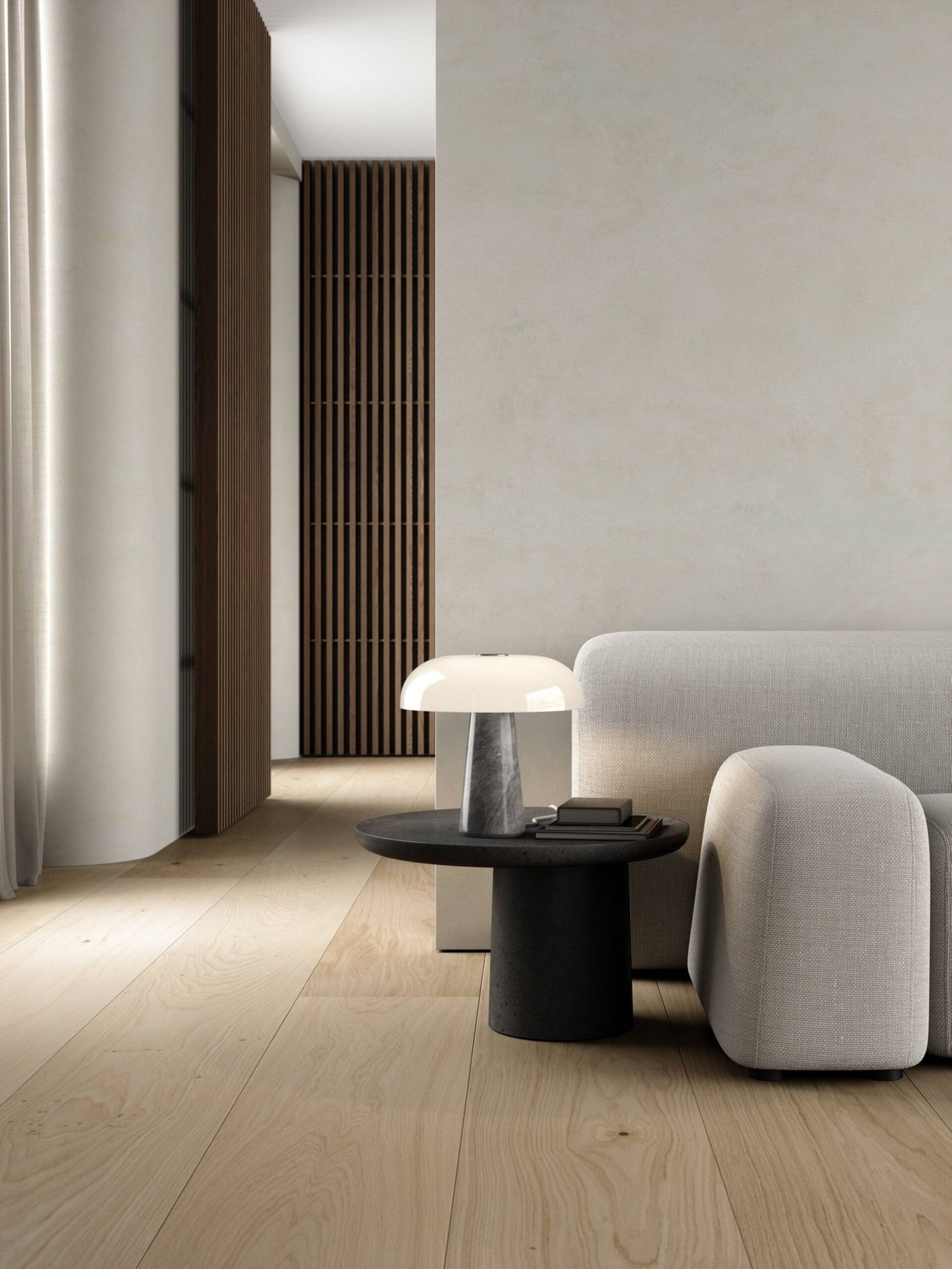 Levně NORDLUX Glossy stolní lampa šedá 2020505010