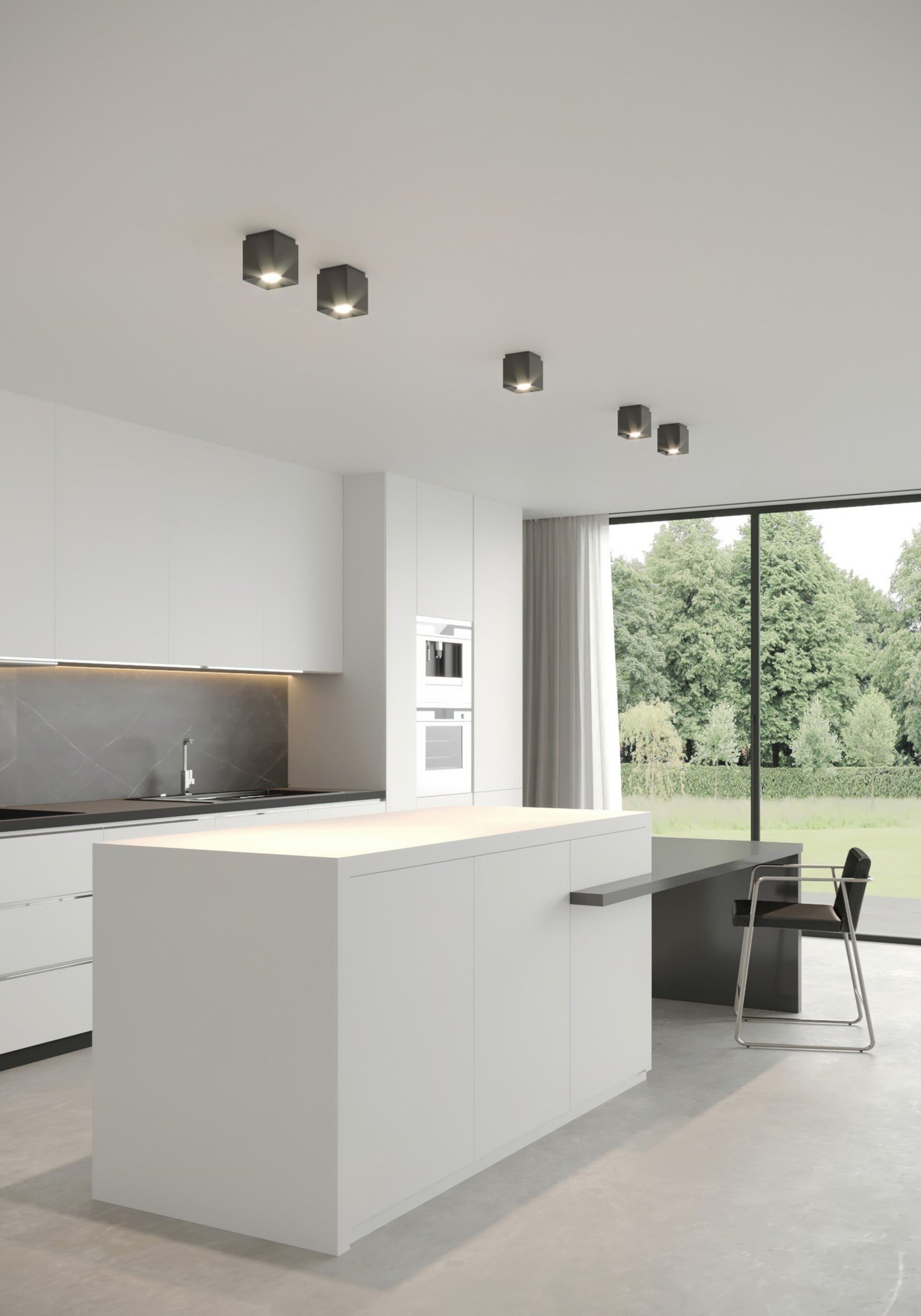 Levně NORDLUX Ethan 1-Spot přisazené downlight svítidlo matná černá 2110400103