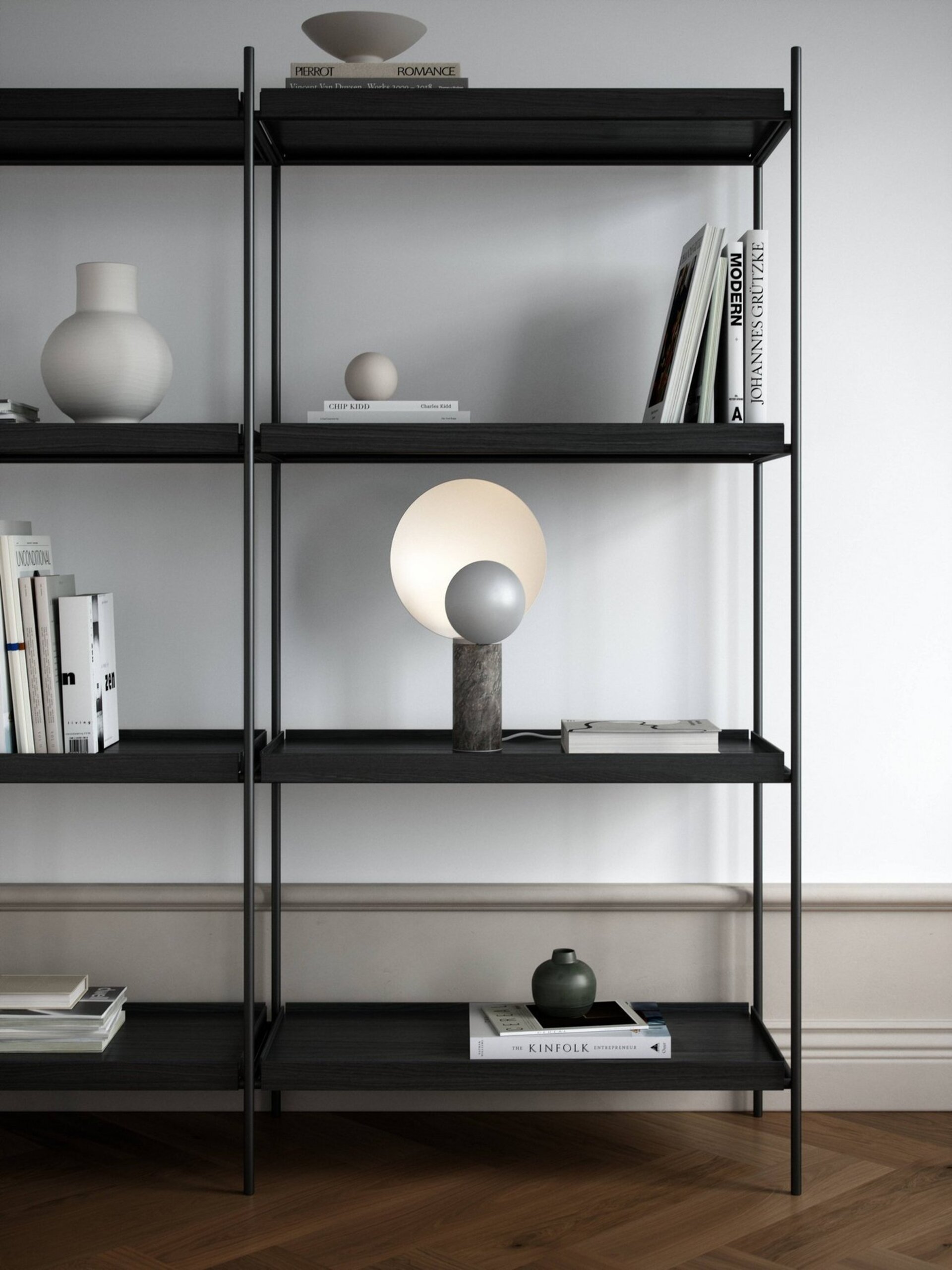 Levně NORDLUX Caché stolní lampa matná šedá 2220275010