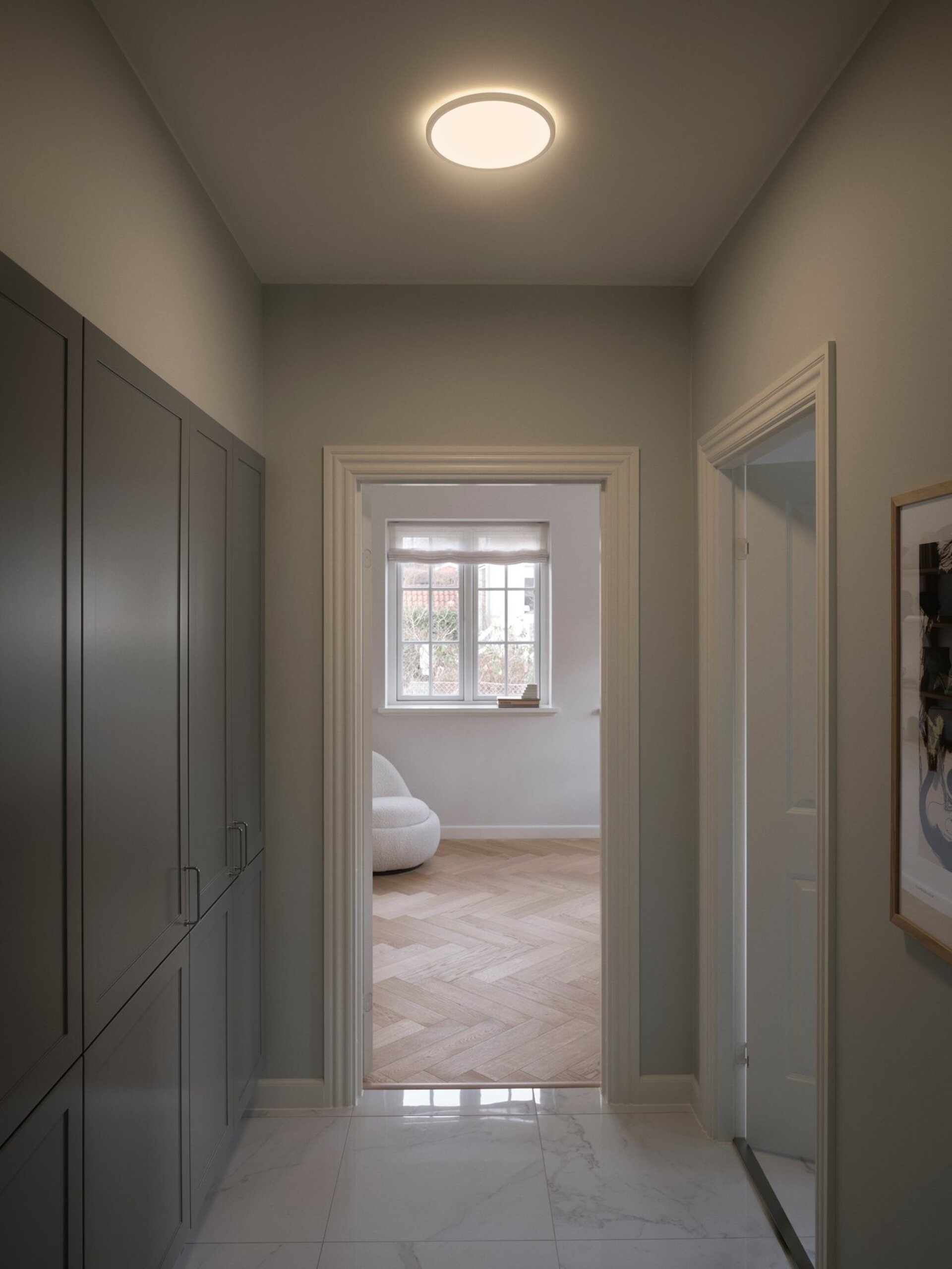 Levně NORDLUX stropní svítidlo Bronx 24 2700K bílá 47246001