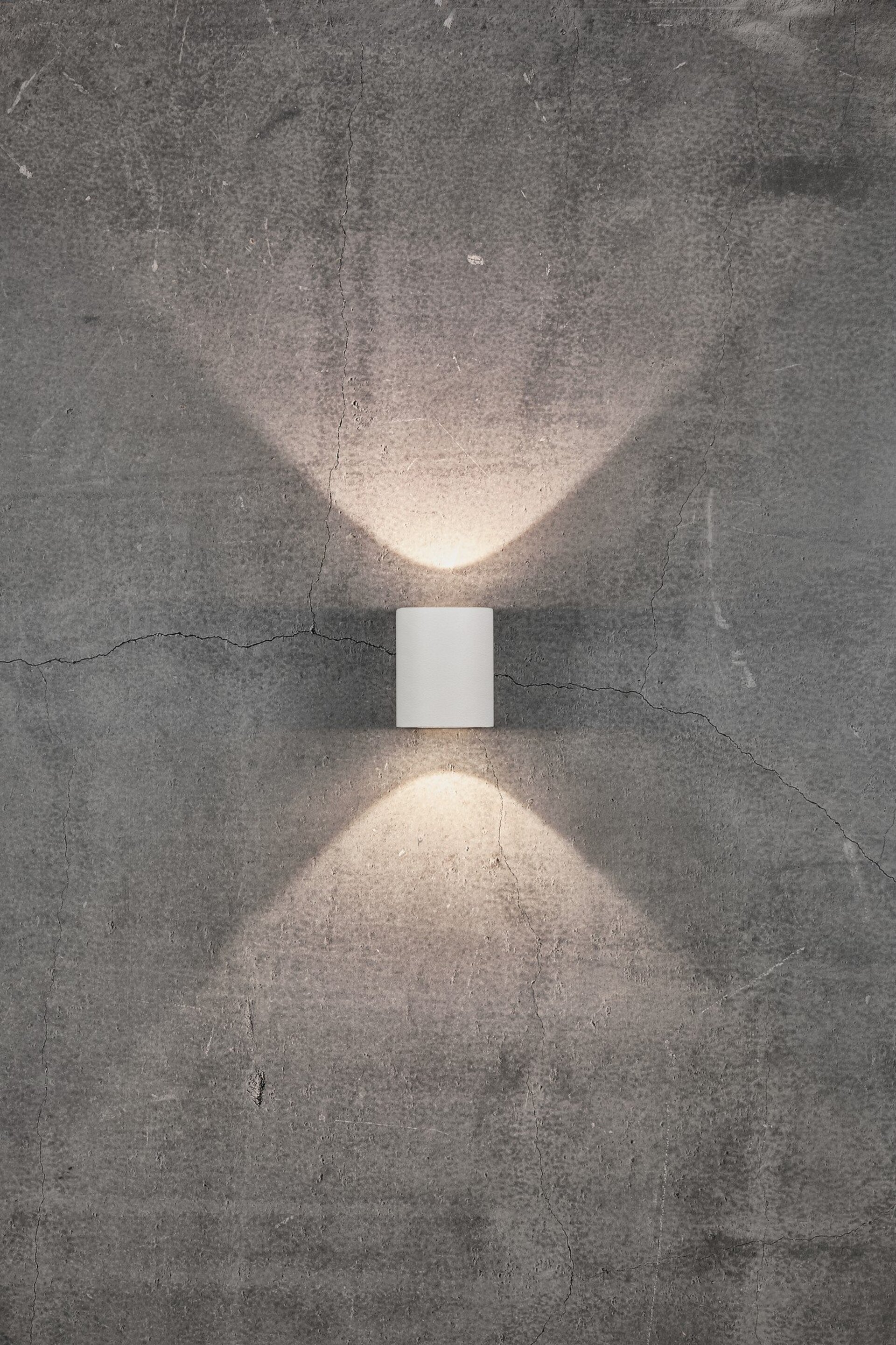 Levně NORDLUX venkovní nástěnné svítidlo Canto 2 2x6W LED bílá čirá 49701001