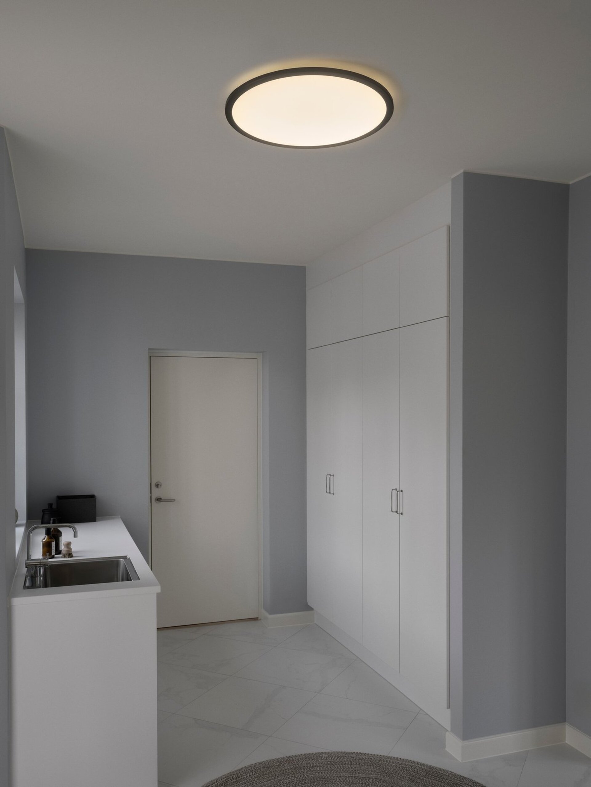 Levně NORDLUX stropní svítidlo Oja 60 IP20 2700K 3-Step Dim 38W LED černá 50066103