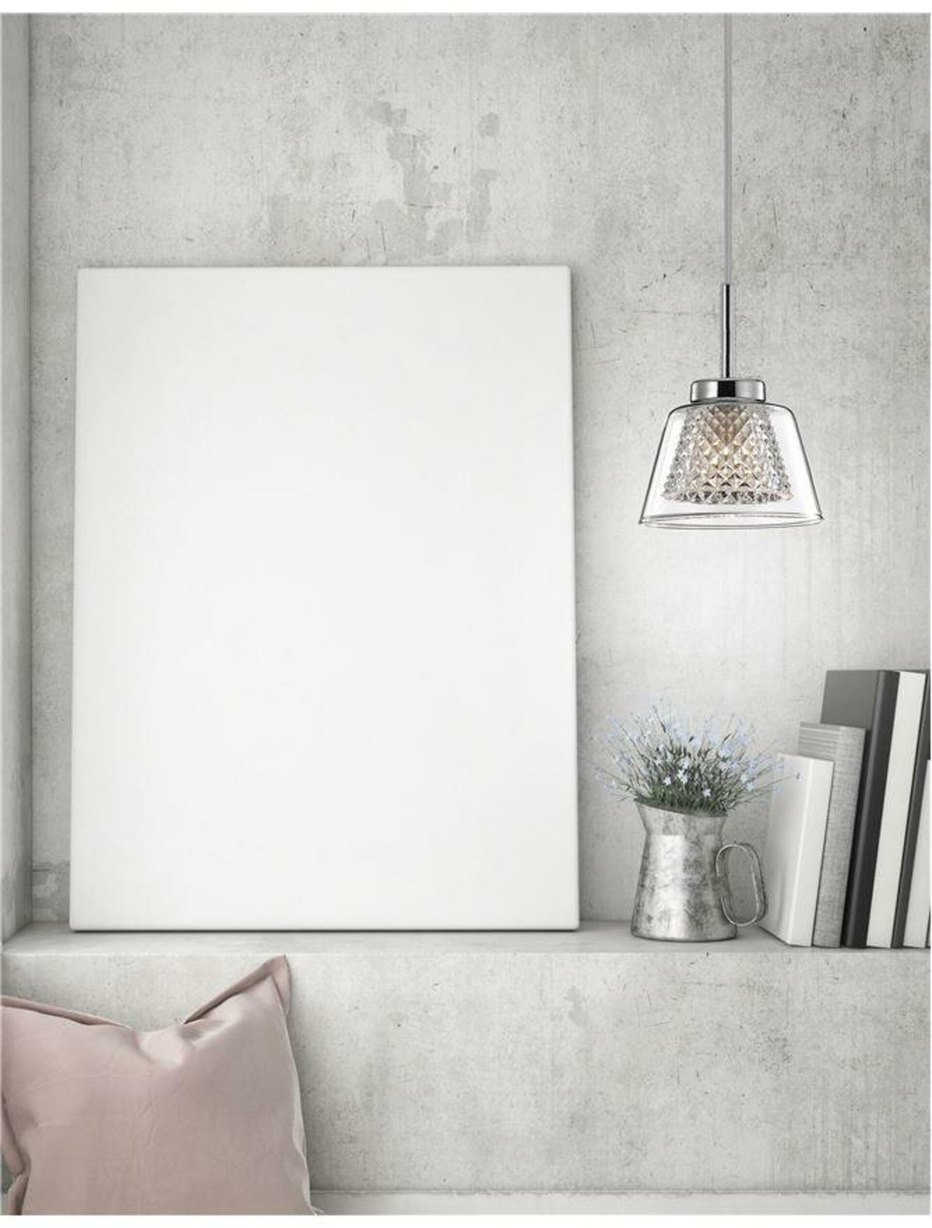 NOVA LUCE závěsné svítidlo BOCCALE chromovaný hliník čiré sklo G9 1x5W IP20 vč. žárovky 1300301301