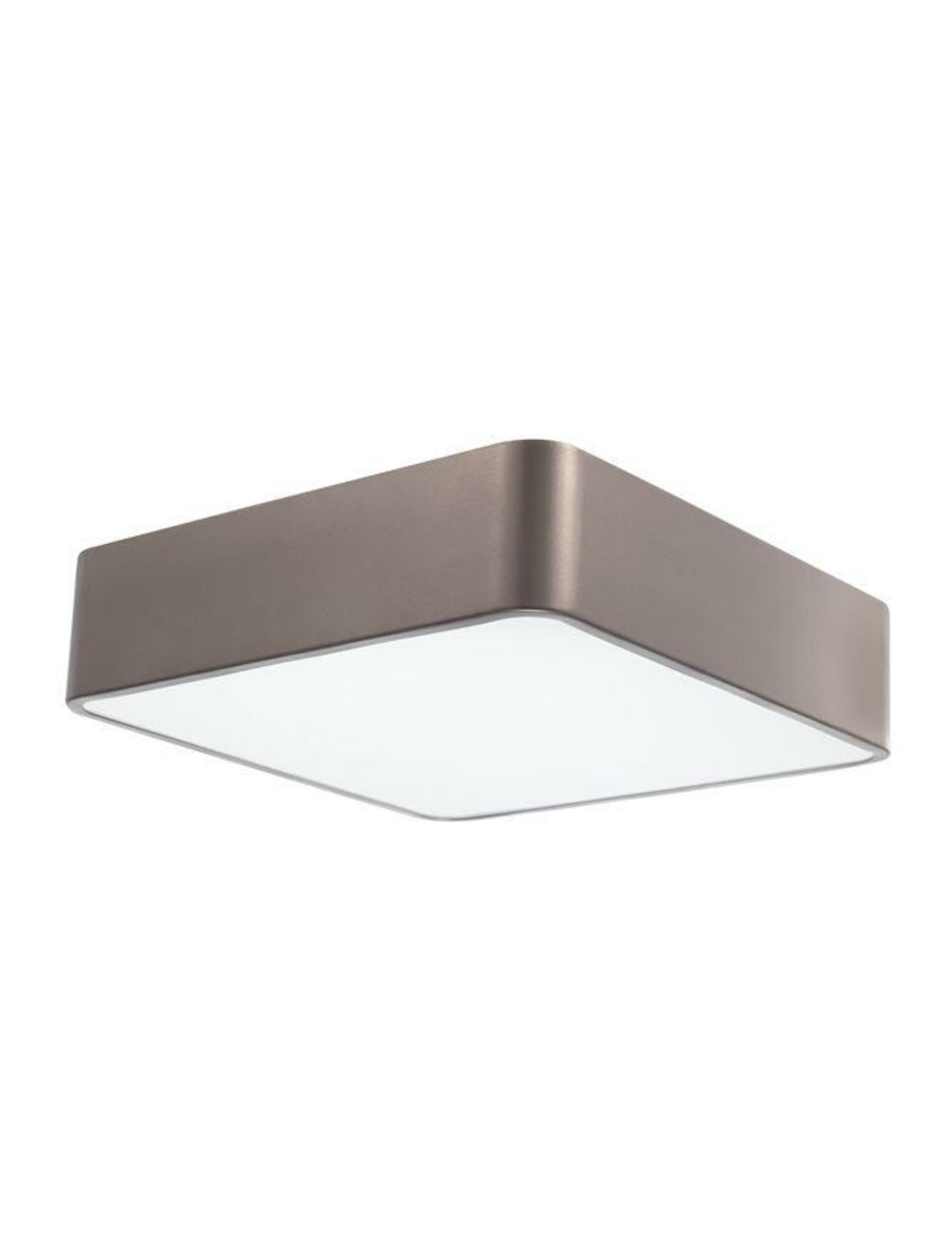 Nova Luce Moderní přisazené stropní svítidlo Ragu - 4 x 10 W, 460 x 460 mm, bronz NV 866606