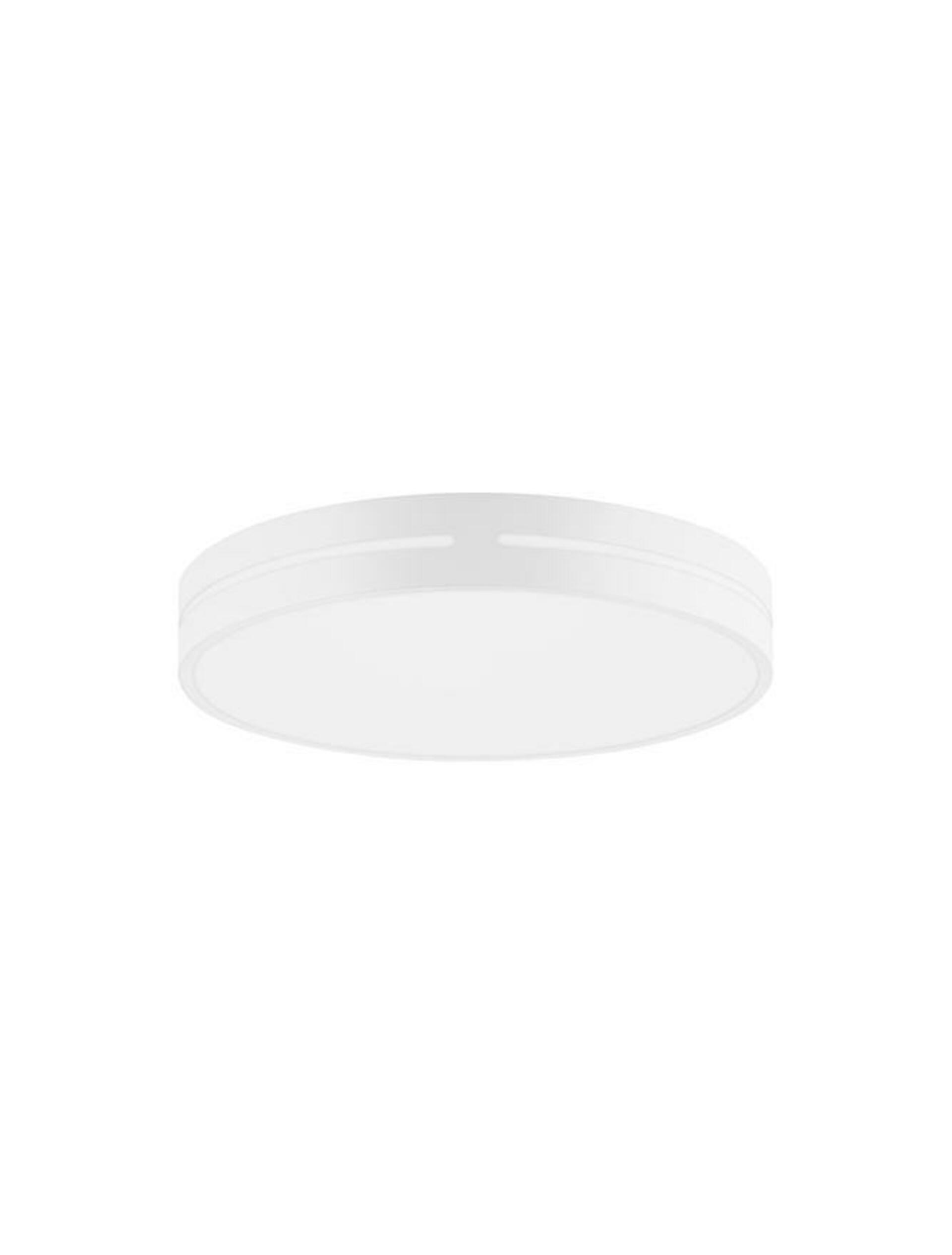 NOVA LUCE stropní svítidlo WHEEL bílý hliník a akryl LED 30W 230V 3000K IP20 9081211