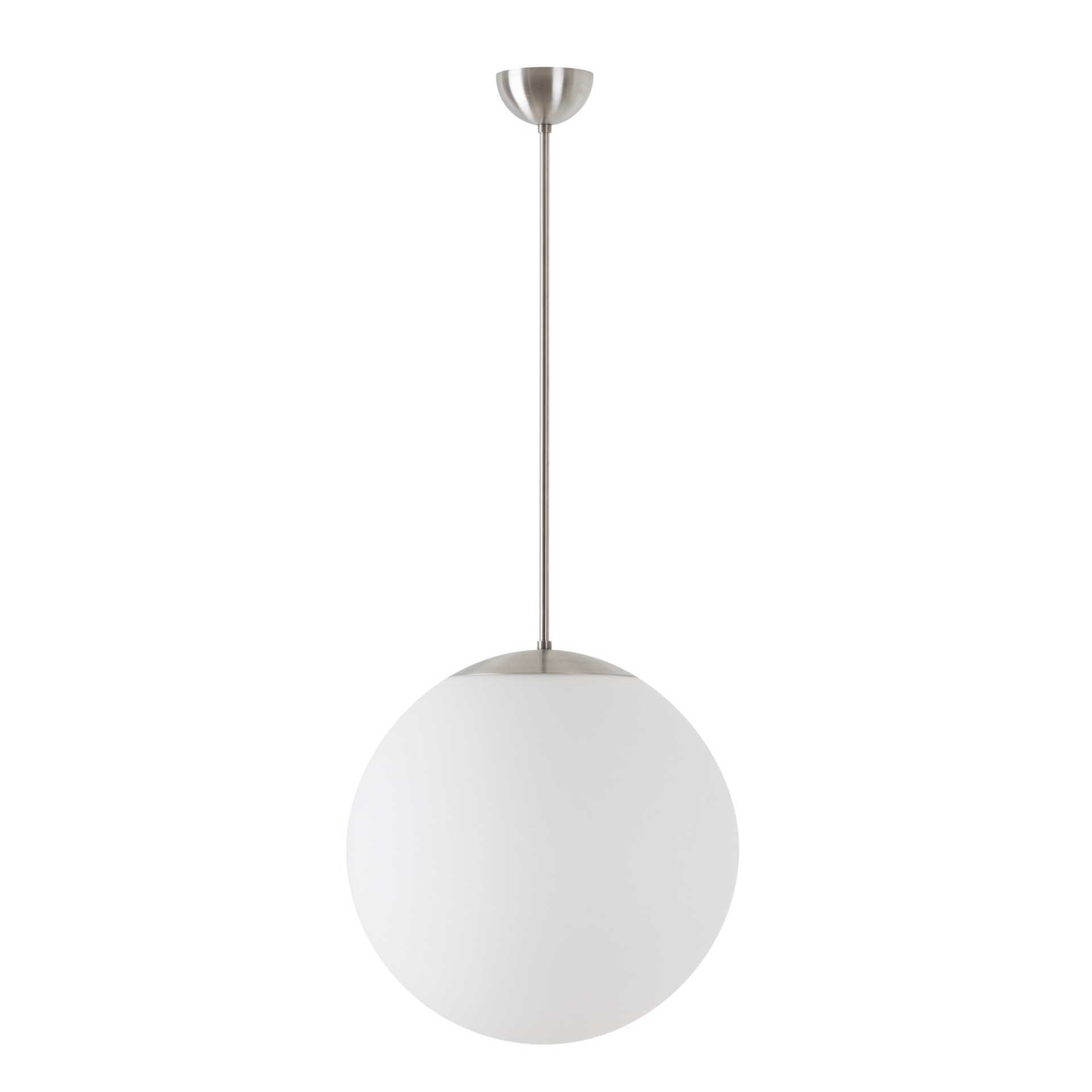 Levně OSMONT ADR60126 ADRIA P3 závěsné skleněné svítidlo nerez broušená / bílá IP40 3000 K 27W LED DALI