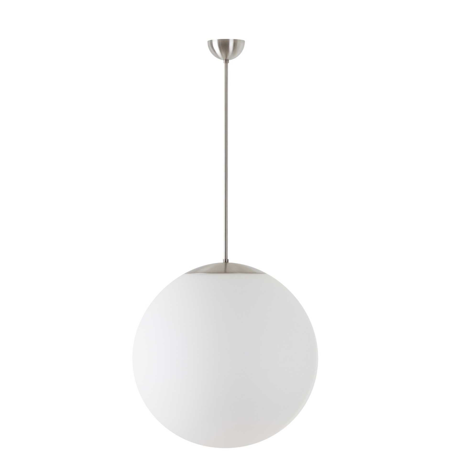 Levně OSMONT ADR60187 ADRIA P4 závěsné skleněné svítidlo nerez broušená / bílá IP40 3000 K 41W LED DALI