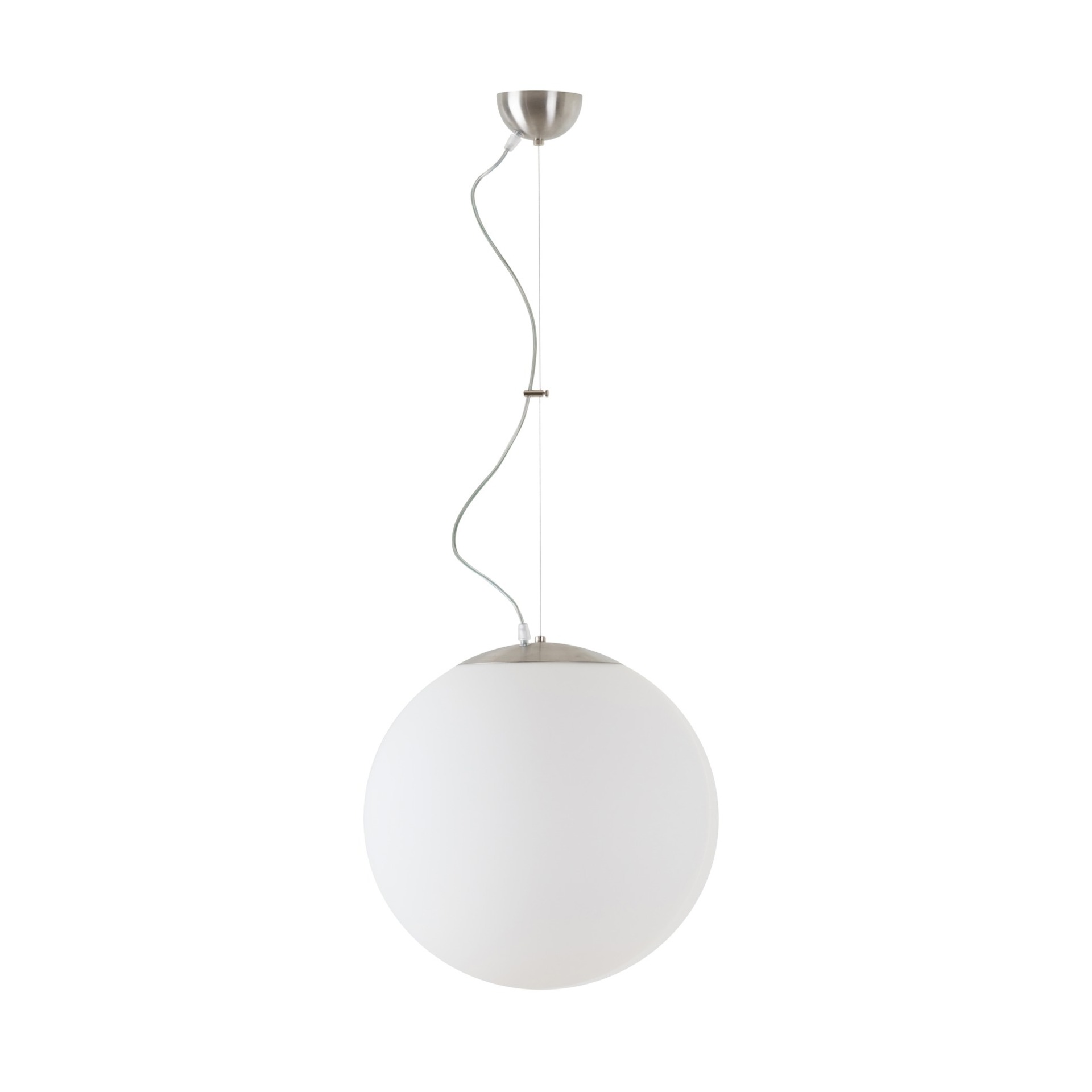 Levně OSMONT ADR60284 ADRIA L3 závěsné skleněné svítidlo nerez broušená / bílá IP40 3000 K 27W LED DALI