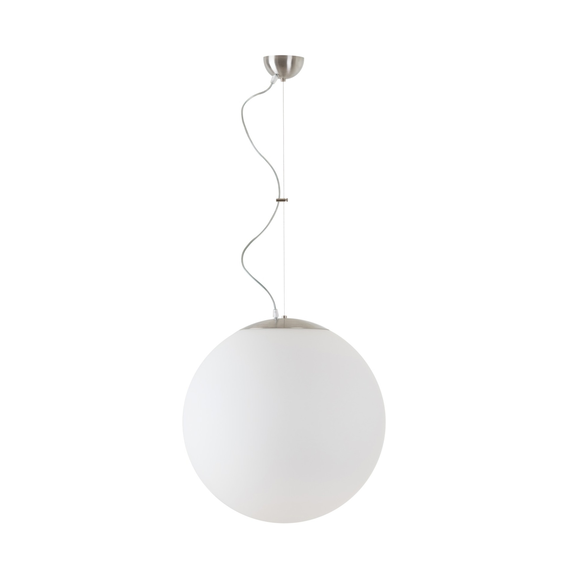 Levně OSMONT ADR60308 ADRIA L4 závěsné skleněné svítidlo nerez broušená / bílá IP40 3000 K 41W LED DALI