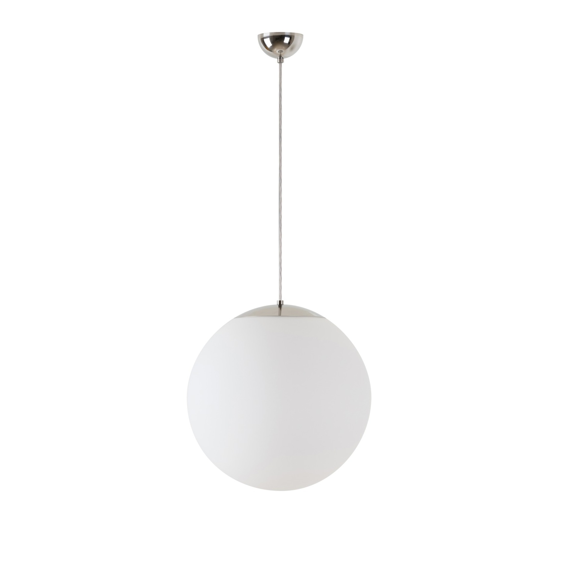 Levně OSMONT ADR60349 ADRIA S3 závěsné skleněné svítidlo nerez leštěná / bílá IP40 3000 K 27W LED DALI