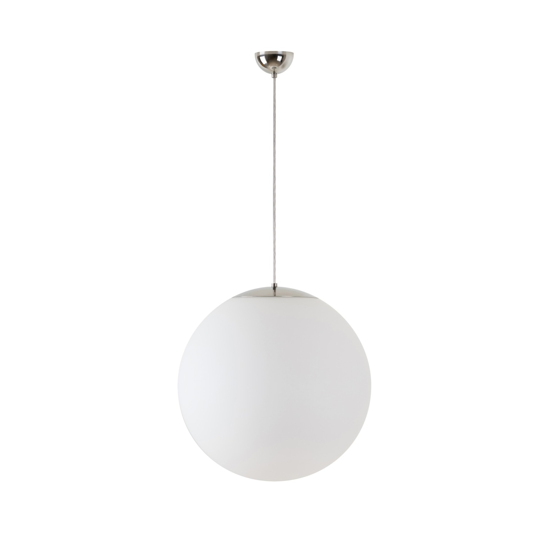 Levně OSMONT ADR60361 ADRIA S4 závěsné skleněné svítidlo nerez leštěná / bílá IP40 3000 K 41W LED DALI