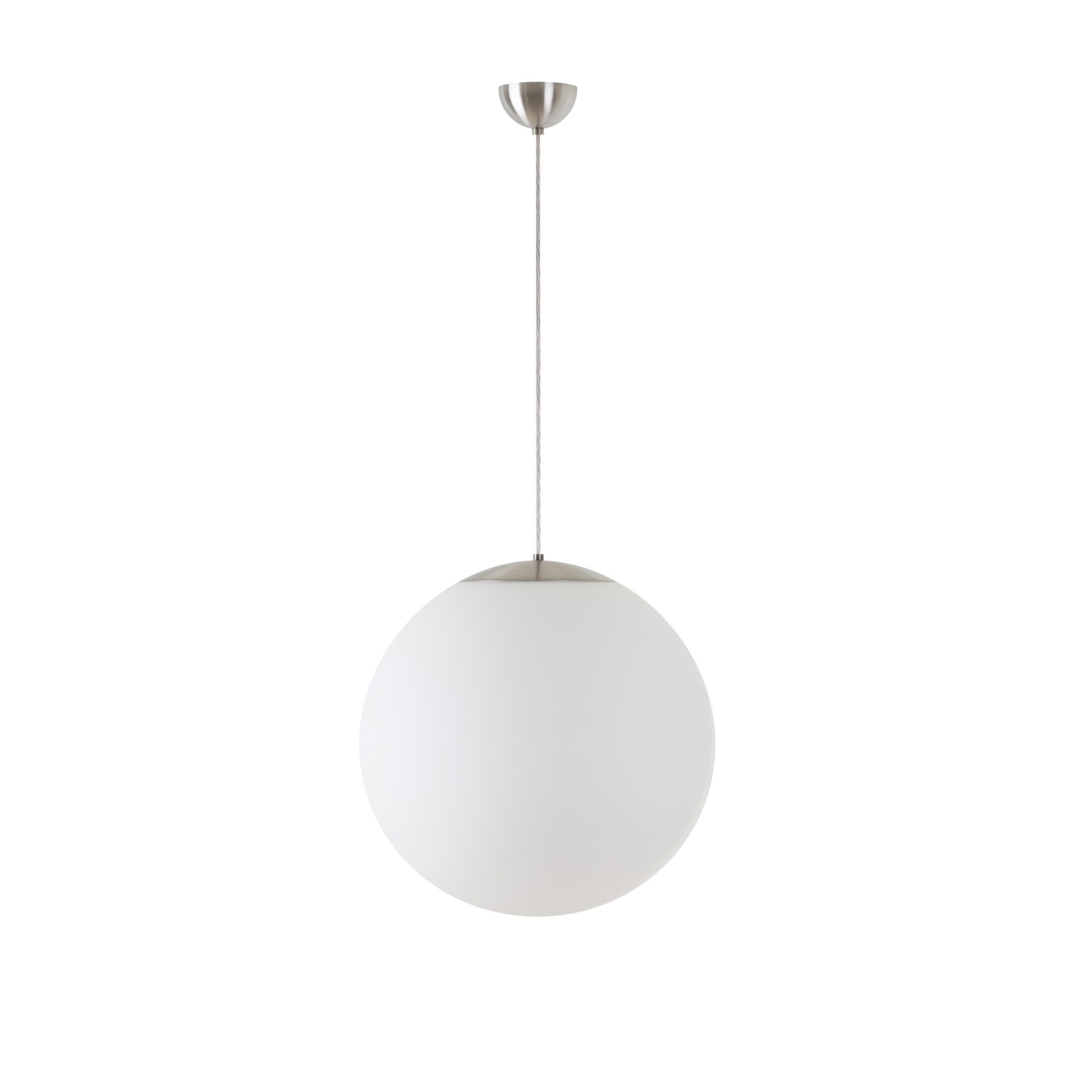 Levně OSMONT ADR60364 ADRIA S4 závěsné skleněné svítidlo nerez broušená / bílá IP40 3000 K 41W LED DALI